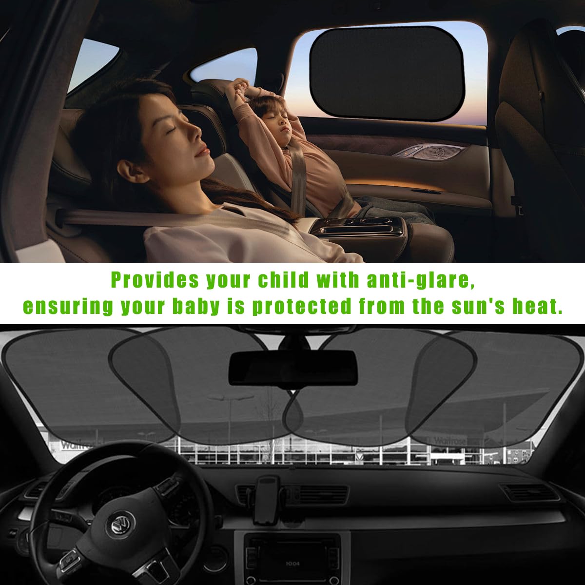 2 Pack Car Window Shades for Baby - 21