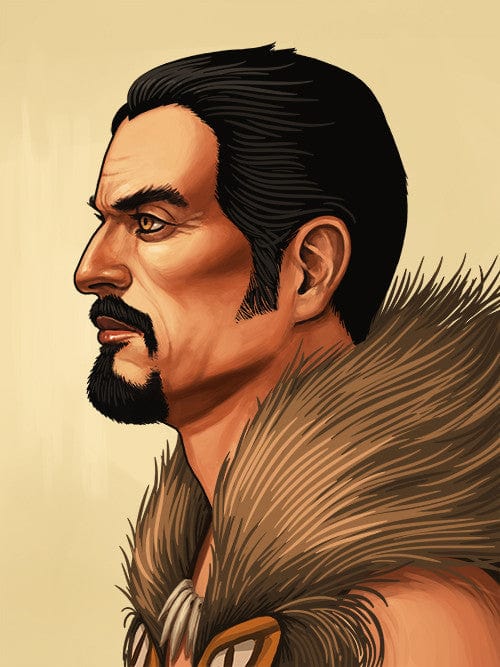 Kraven Mike Mitchell Art Print Poster - Vintage Style Wall Decor for Home, Office & Gifts | Perfect for Comic Book Fans & Pop Culture Enthusiasts