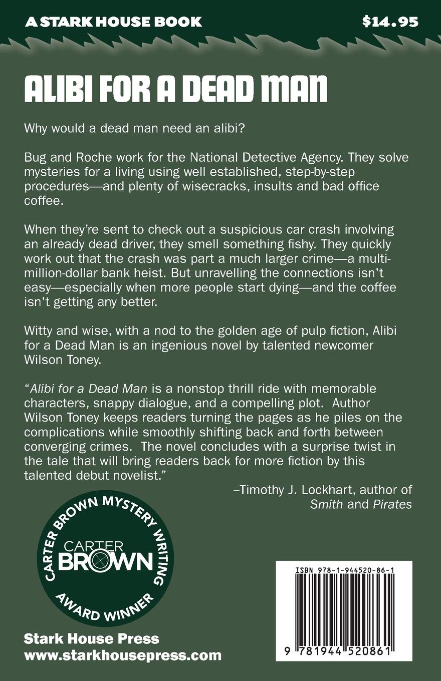 Alibi for a Dead Man - Mystery Thriller Novel | Crime Fiction Book for Adults | Perfect for Book Clubs & Crime Story Lovers