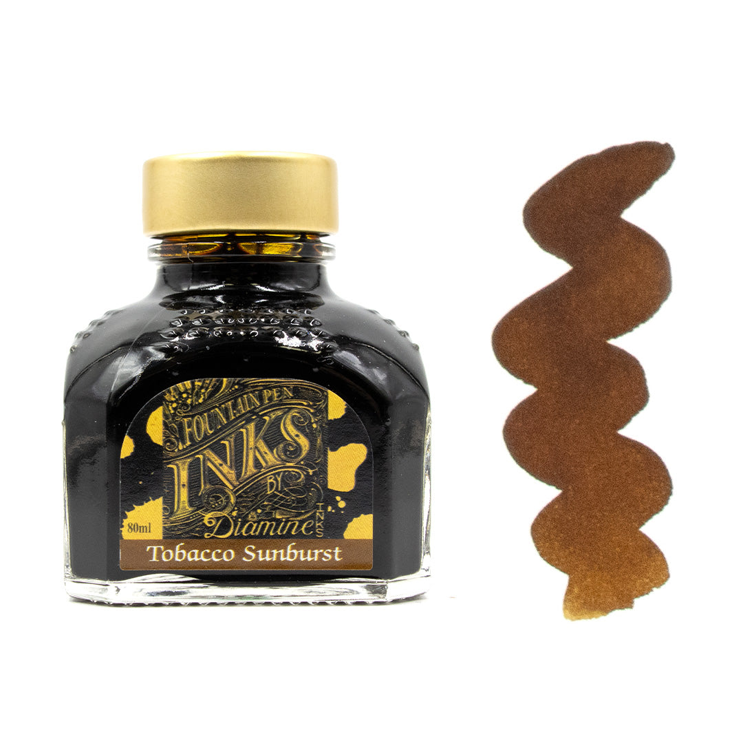 Diamine Gibson Les Paul Guitar Ink Bottle - 80ml Fountain Pen Ink for Writing, Drawing & Calligraphy - Perfect for Artists, Musicians & Stationery Lovers