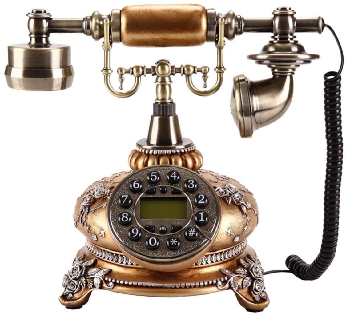 Vintage Rotary Dial Telephone - Retro Classic Home Office Landline Phone with Corded Design | Perfect for Home, Office, and Decorative Use
