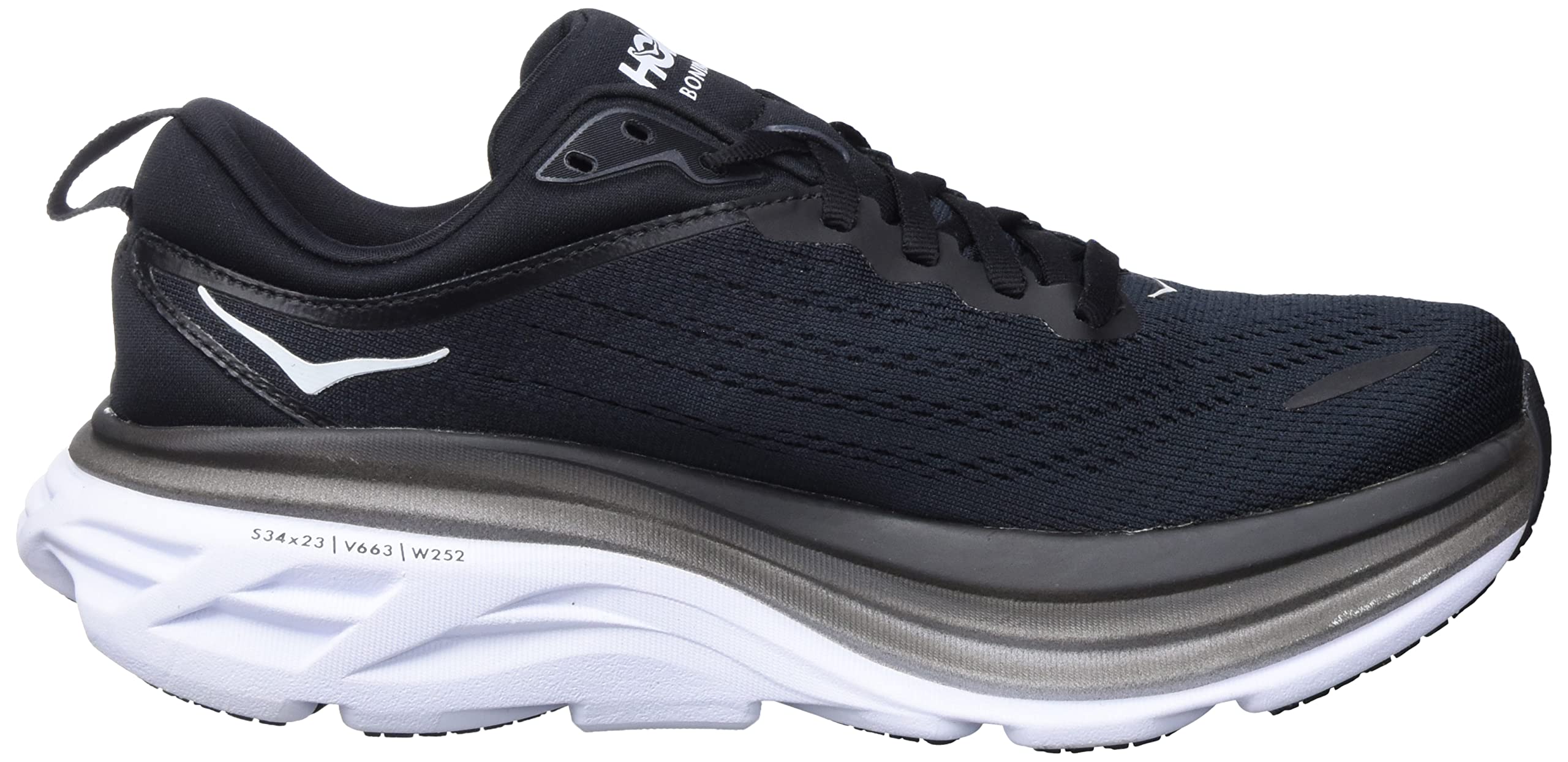 Hoka One One Bondi 8 Women's Running Shoes - Cushioned Road Shoes for Long Distance, Jogging & Walking - Lightweight Comfort for Daily Training & Marathon