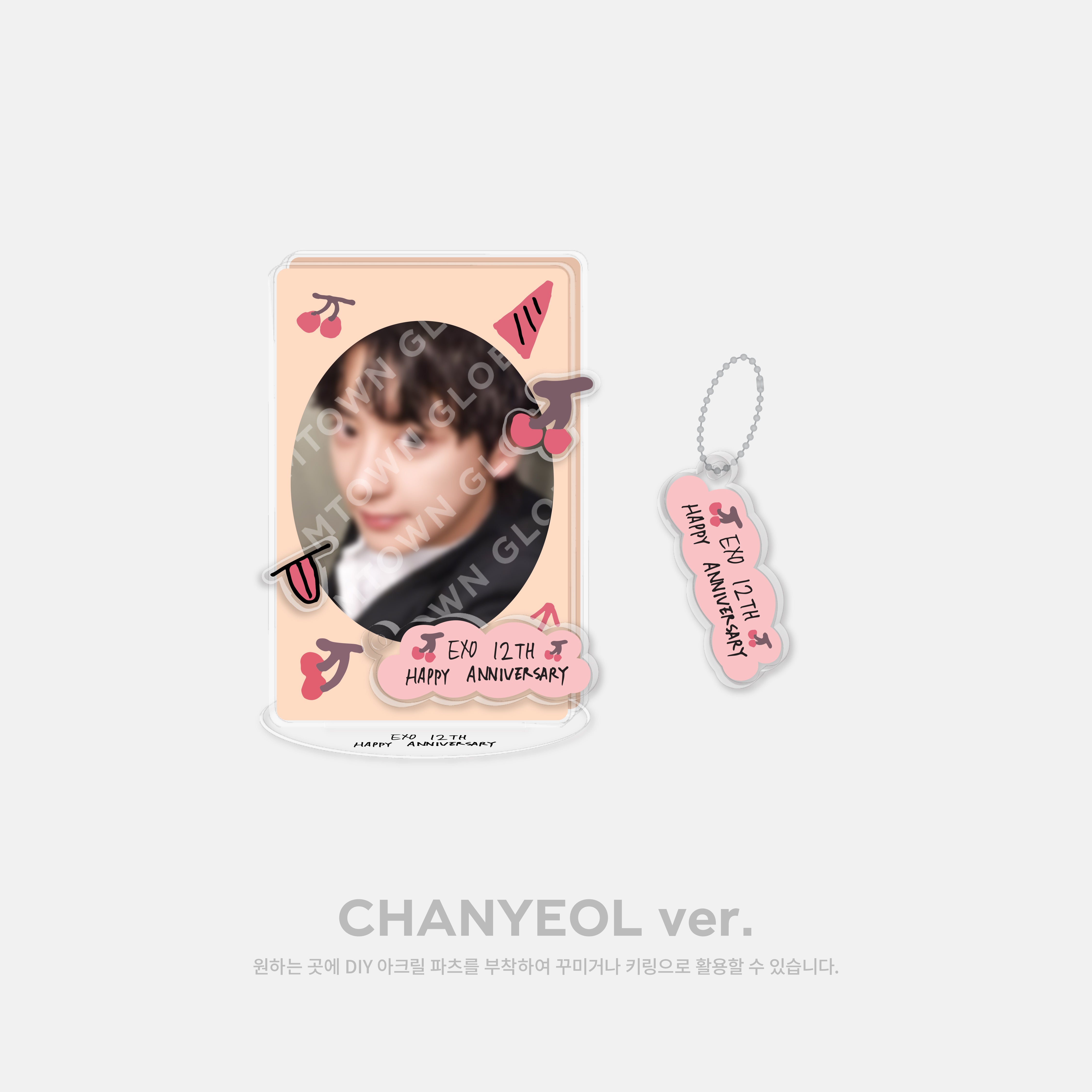 EXO 12th Anniversary Acrylic Stand Set - DIY K-Pop Fan Merch for Display & Collection | Perfect for Desktops, Shelves & Gift Giving