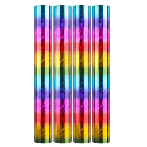 Colorful glass broken
