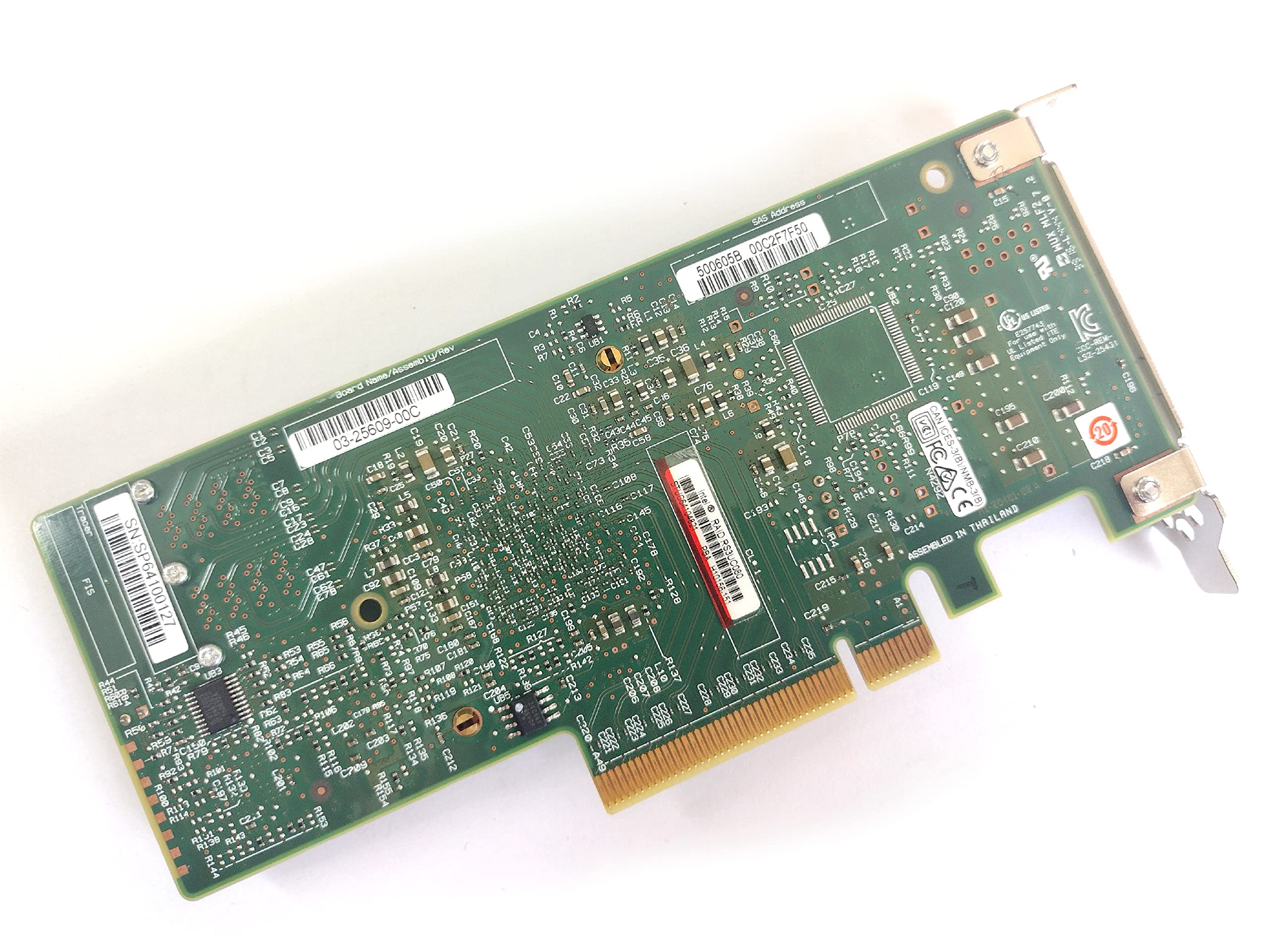 Intel RS3UC080J RAID Controller Single - High-Performance Storage Solution for Data Centers & Enterprise Servers | Ideal for Data Backup, Virtualization & Cloud Computing
