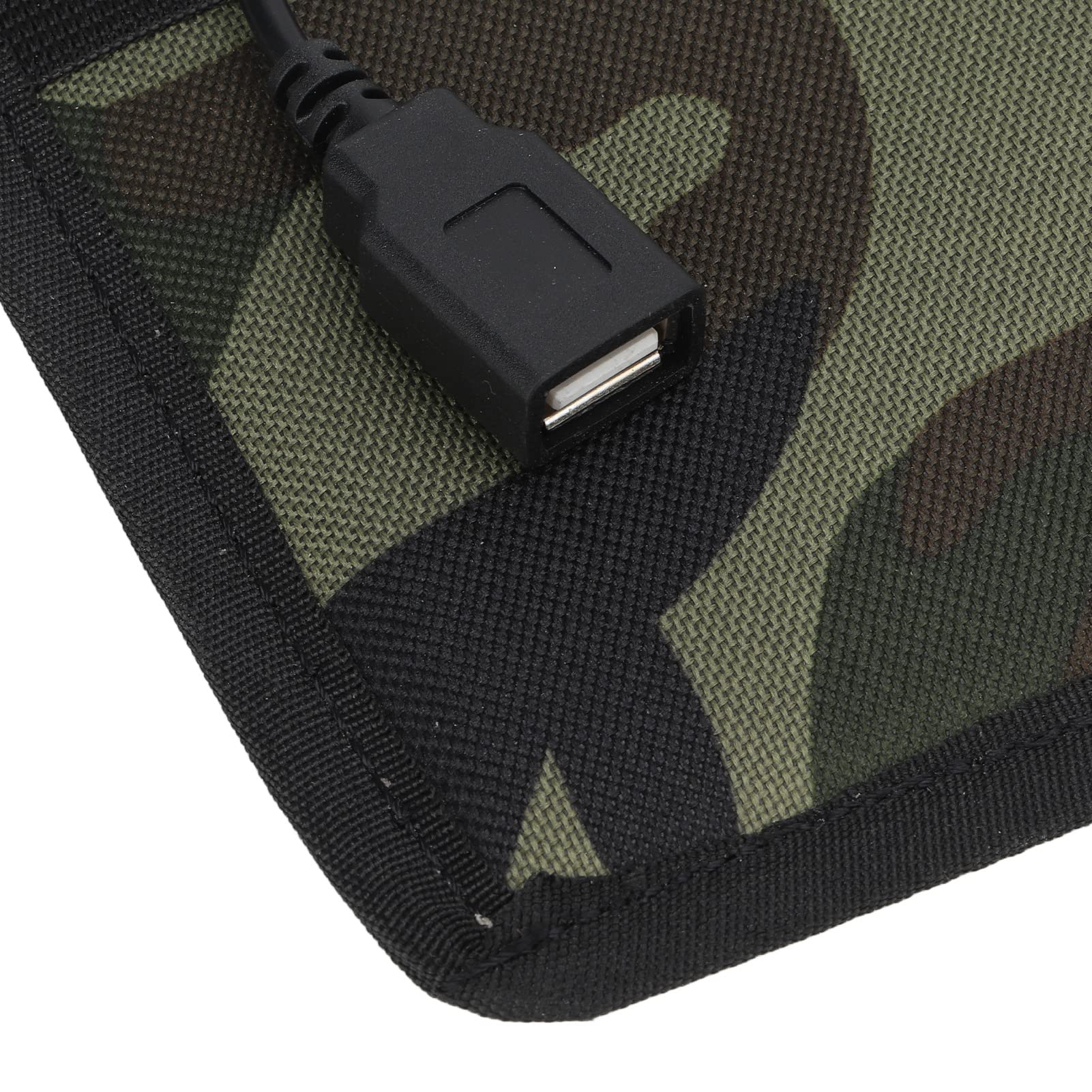 EVTSCAN 5.3W 6V Portable Solar Panel with USB Output - Compact 9x7 Inch Monocrystalline Solar Charger for Outdoor Adventures, Camping, Hiking & Emergency Power (Compatible with Smartwatches, Cameras, Phones, Laptops & LED Flashlights)