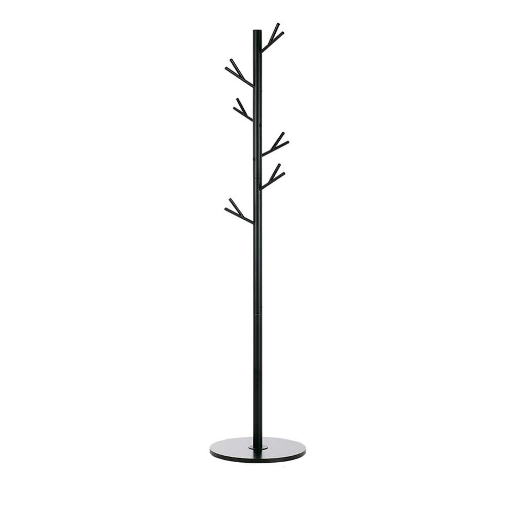 Metal Coat Rack for Entryway - Simple Vertical Hanger for Bedroom & Living Room | European Style Clothes Rack with Steel Tube | Easy Assembly Hat & Scarf Organizer | Perfect for Hallway, Apartment & Small Spaces