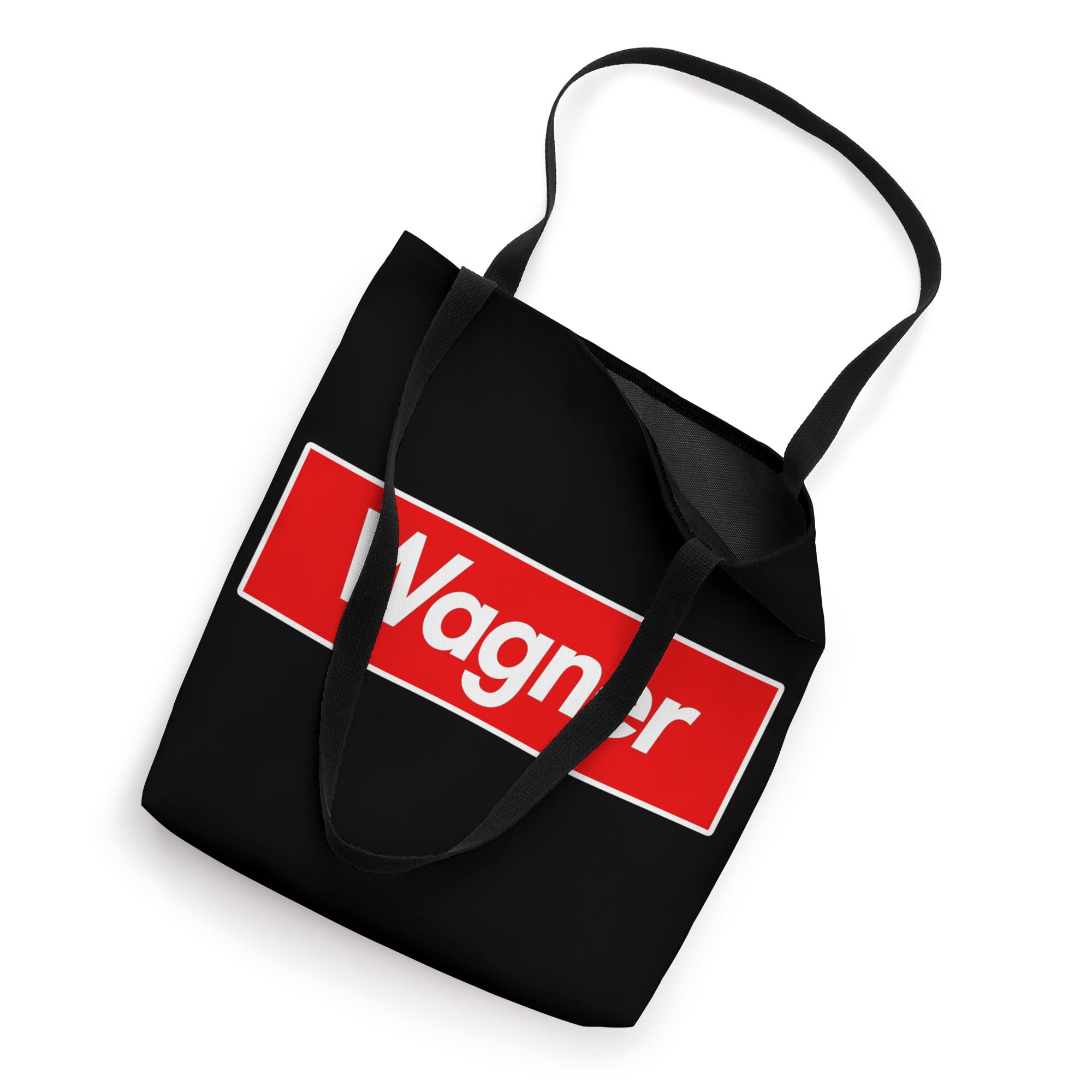 Wagner Name Tote Bag - Personalized Canvas Shopping Bag with Durable Handles - Perfect for Groceries, Beach Trips & Everyday Use
