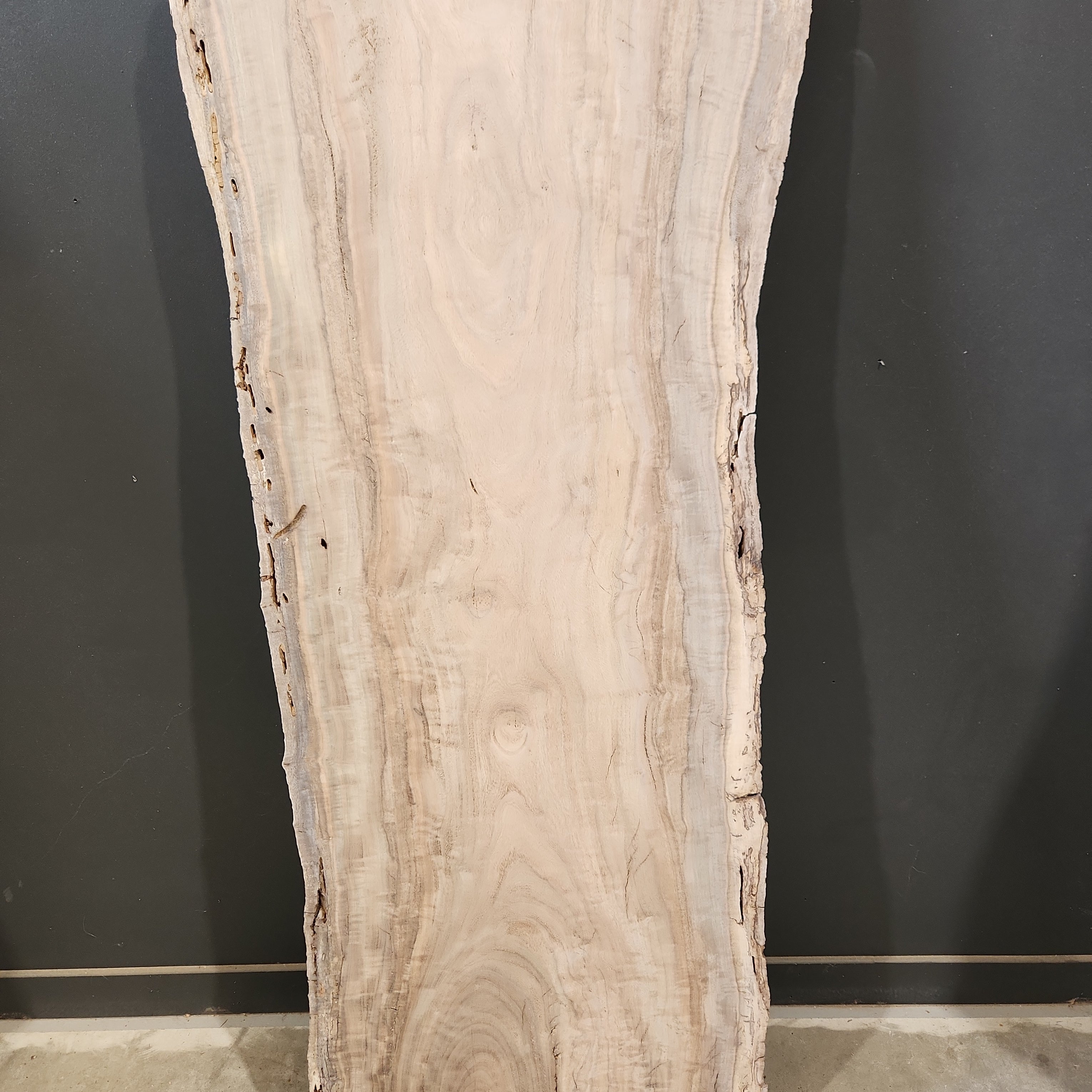 Premium WA Marri Wood Slab 107 - Natural Live Edge Tabletop for Dining Tables, Countertops & DIY Woodworking Projects - Perfect for Rustic Home Decor & Furniture Making