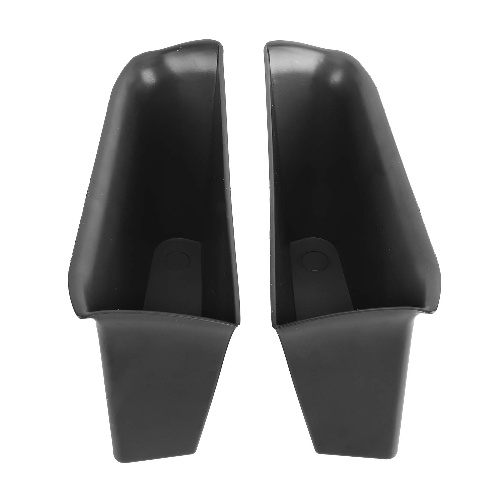 Qiilu Car Door Storage Organizer - 2Pcs Non-Slip Door Armrest Storage Box Set (Left+Right) for Car Organization - Perfect for Road Trips, Daily Commute & Family Travel Accessories