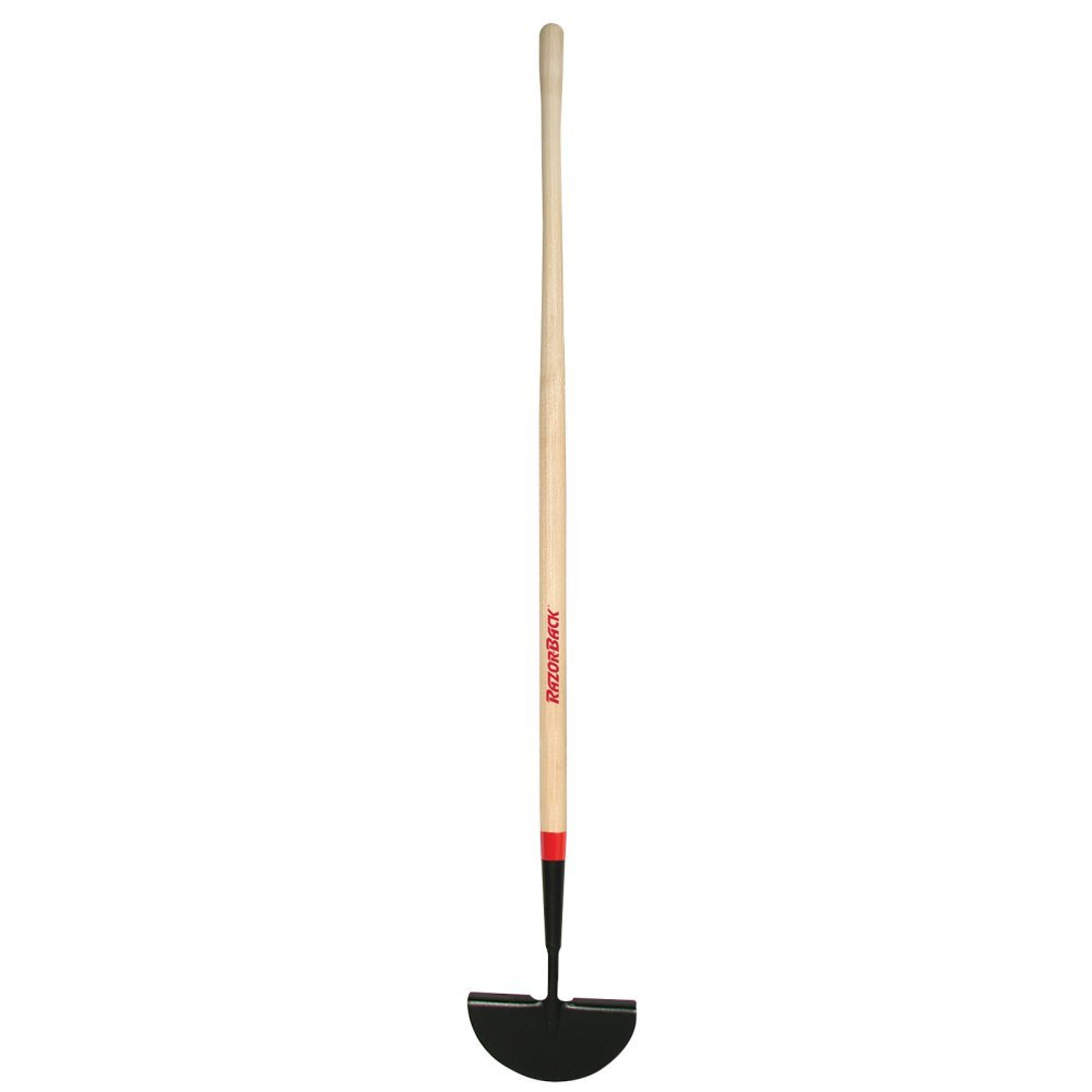 Ames Razorback 61108 Professional Hand Edger - Perfect for Landscaping, Lawn Edging, and Garden Maintenance