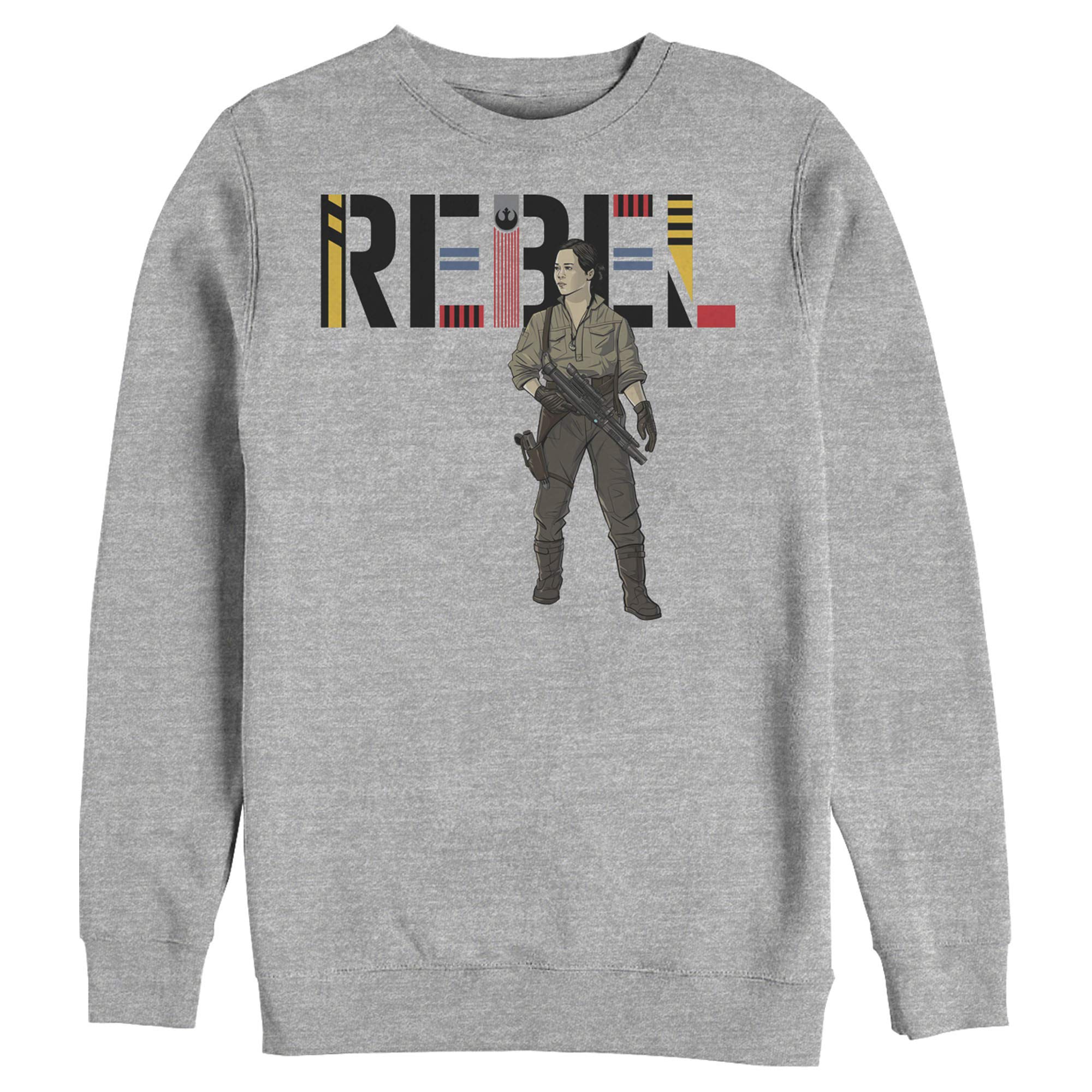 Star Wars: The Rise of Skywalker Rebel Rose Sweatshirt for Men | Officially Licensed | Comfortable Pullover Hoodie | Perfect for Cosplay, Movie Nights & Star Wars Fans