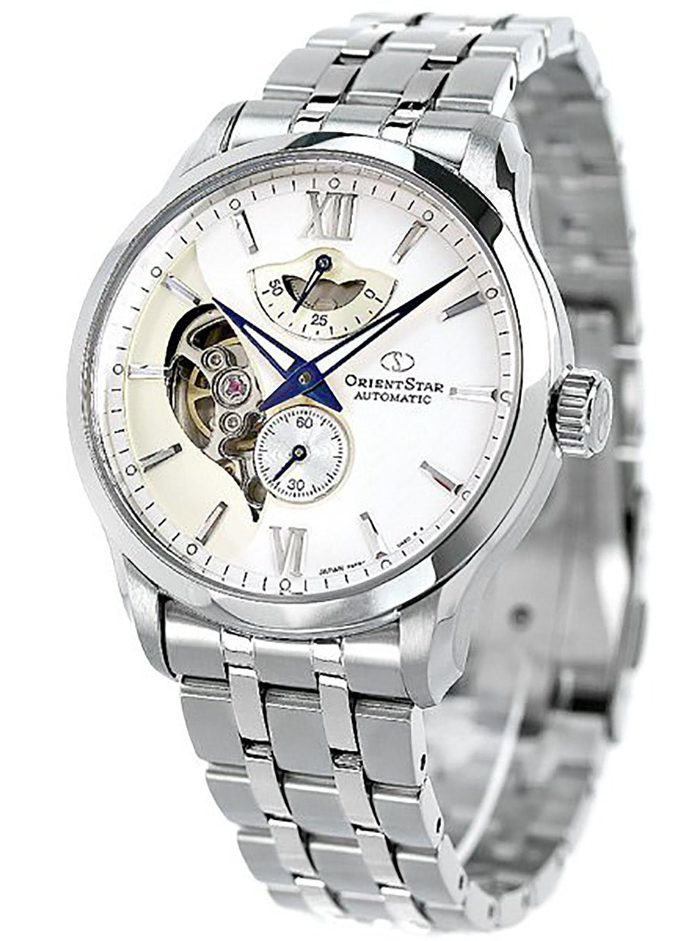 Orient Star Layered Skeleton RK AV0B01S Automatic Watch - Made in Japan JDM - Luxury Skeleton Dial for Men - Perfect for Business, Formal & Special Occasions
