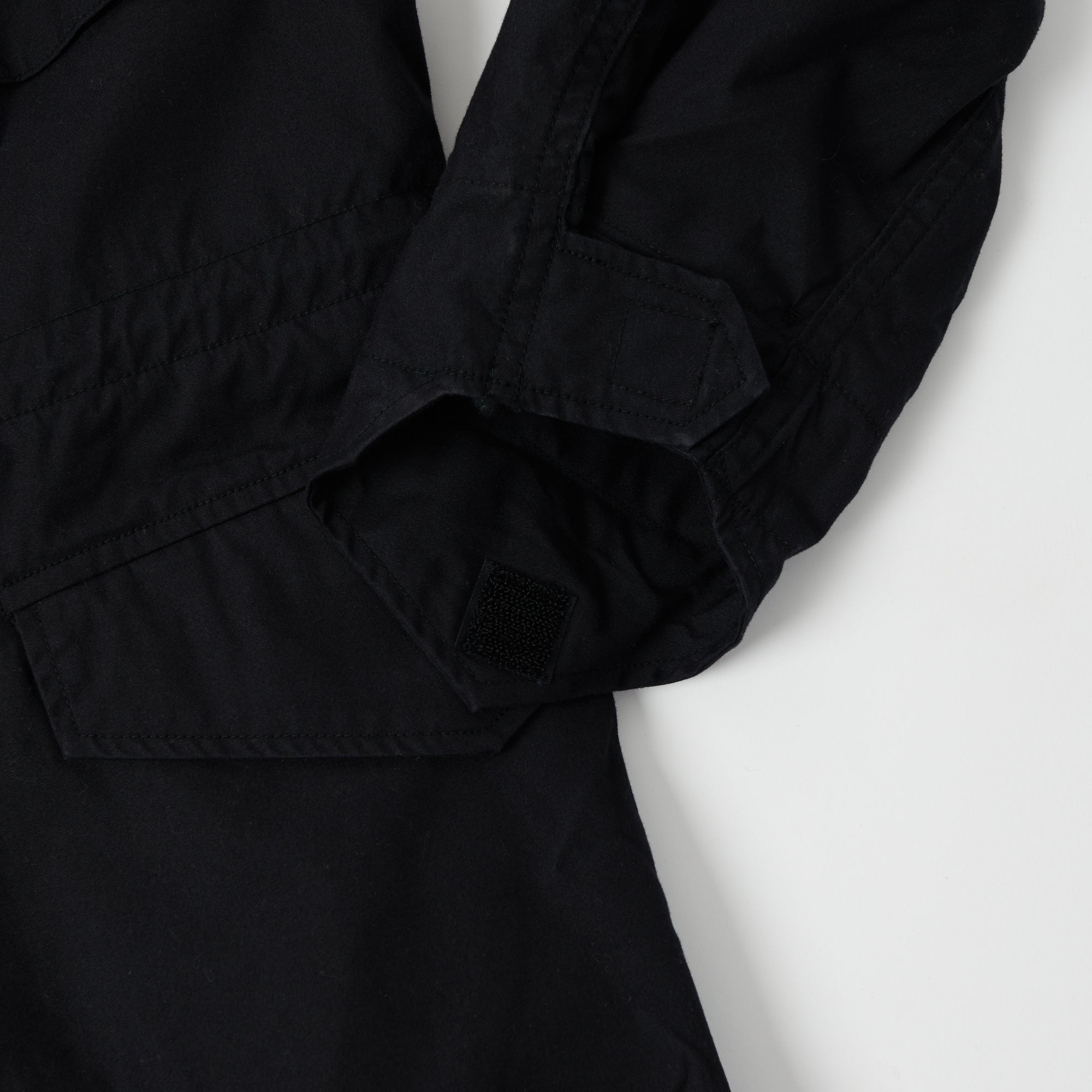 Buzz Rickson's X William Gibson M-65 3rd Model Jacket - Black | Military Style Field Coat for Outdoor Adventure & Urban Fashion