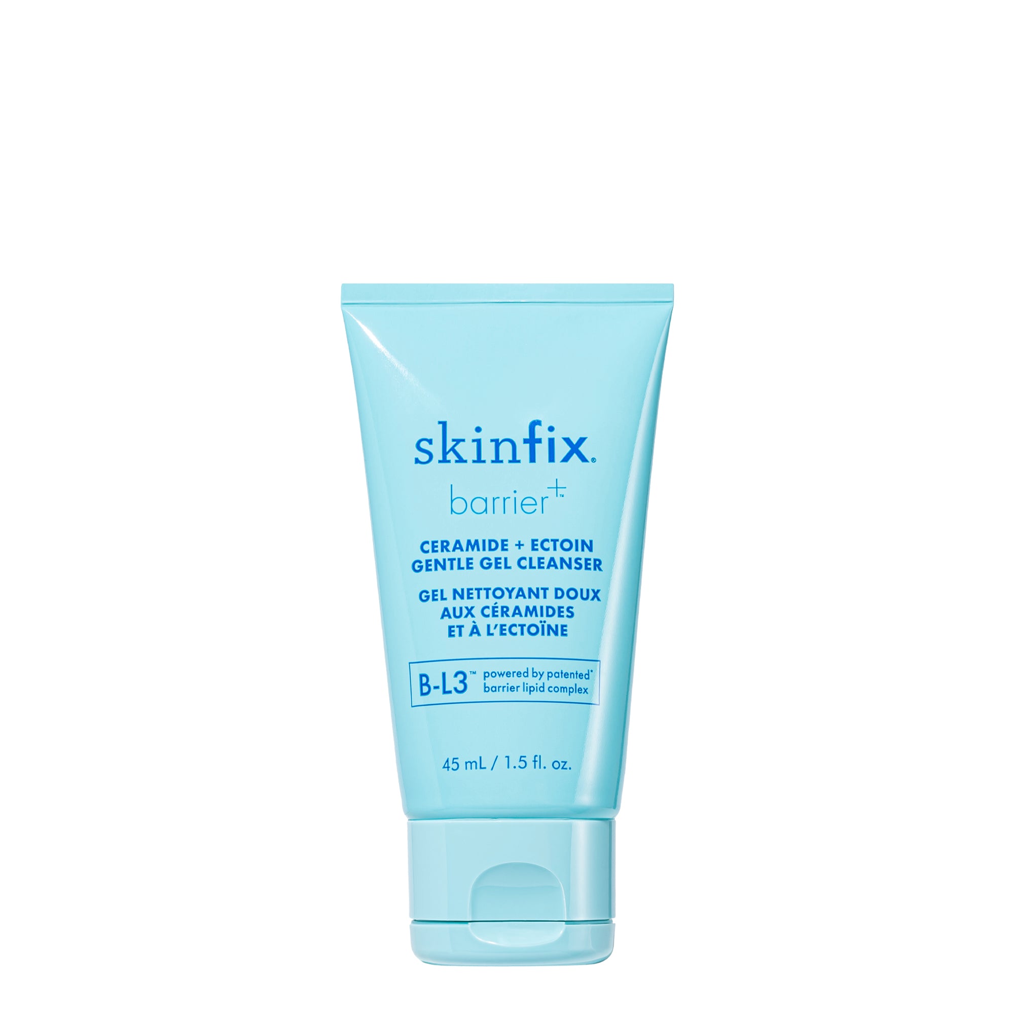 Ceramide & Ectoin Facial Cleansing Gel Mini - Gentle Moisturizing Face Wash for Dry & Sensitive Skin - Perfect Travel Size for Skincare Routine