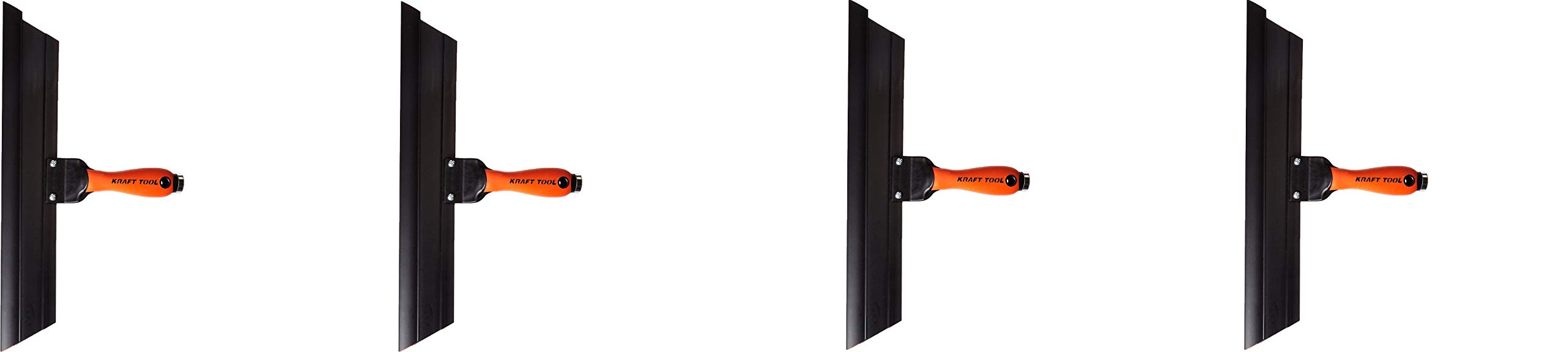 Kraft Tool Co. GG244 18-Inch Squeegee Trowel for Window Cleaning, Tile Grouting & Epoxy Application - Heavy Duty Rubber Blade with Ergonomic Handle (Pack of 4) - Perfect for DIY Projects, Professional Contractors & Home Renovations