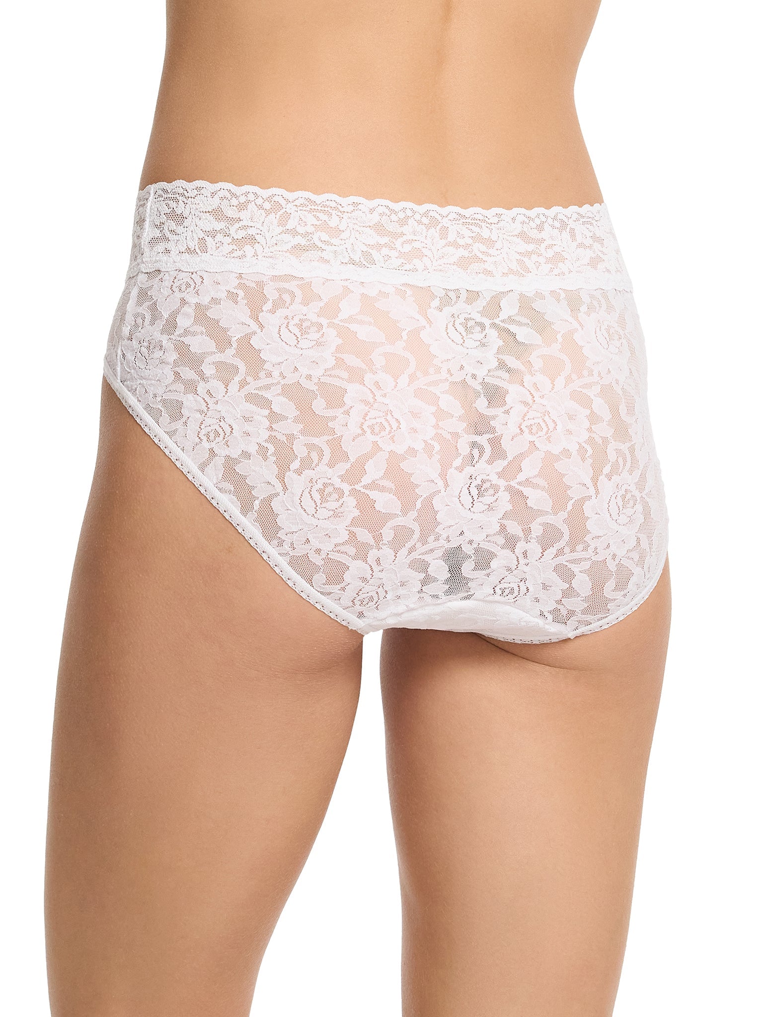 Signature Lace French Brief - Elegant Women's Underwear for Comfort & Style | Perfect for Daily Wear, Special Occasions & Bridal Lingerie