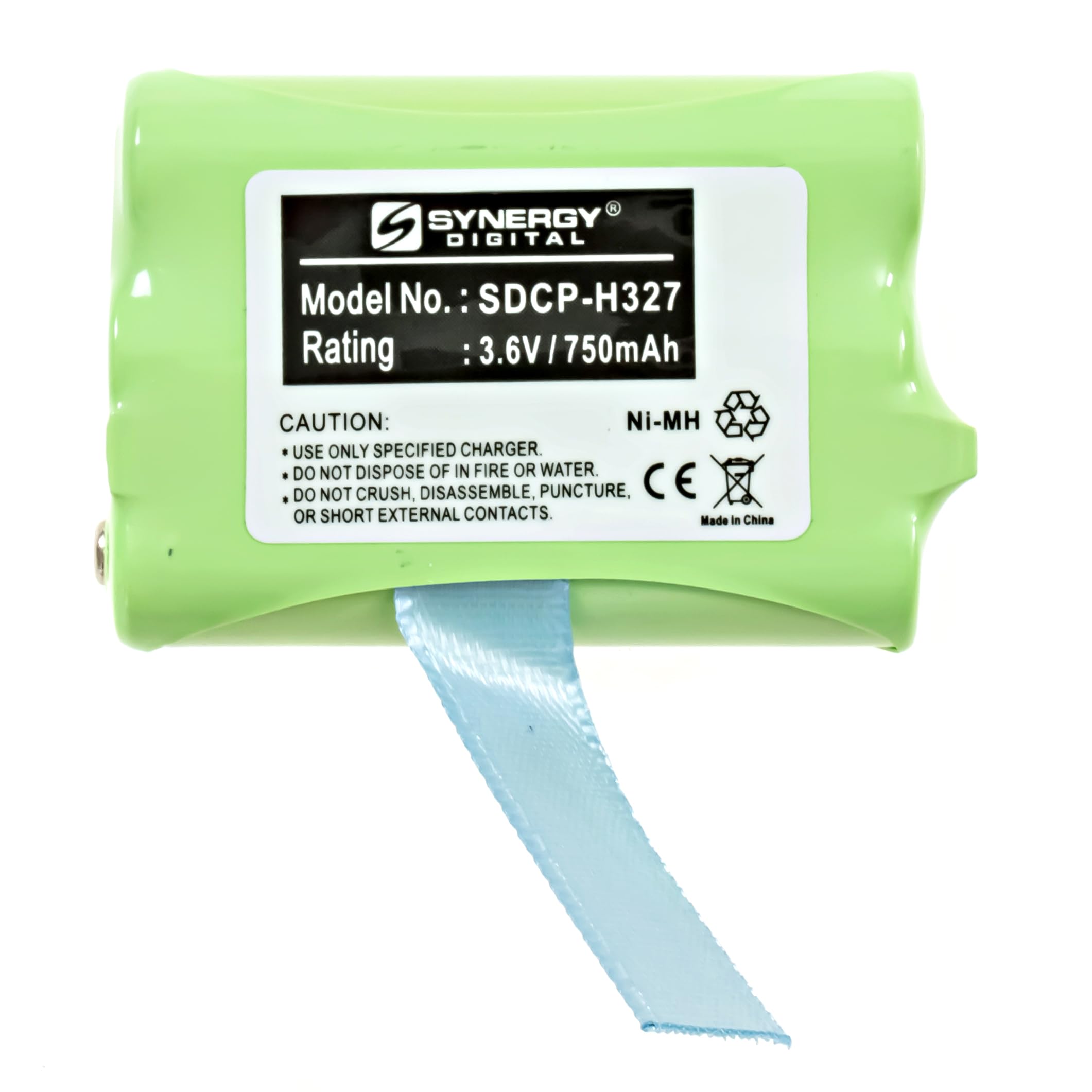 Synergy Digital Cordless Phone Batteries for AT&T E2135 - 2 Pack Ni-MH 3.6V 750mAh High Capacity Replacement Batteries - Perfect for Home & Office Cordless Phones