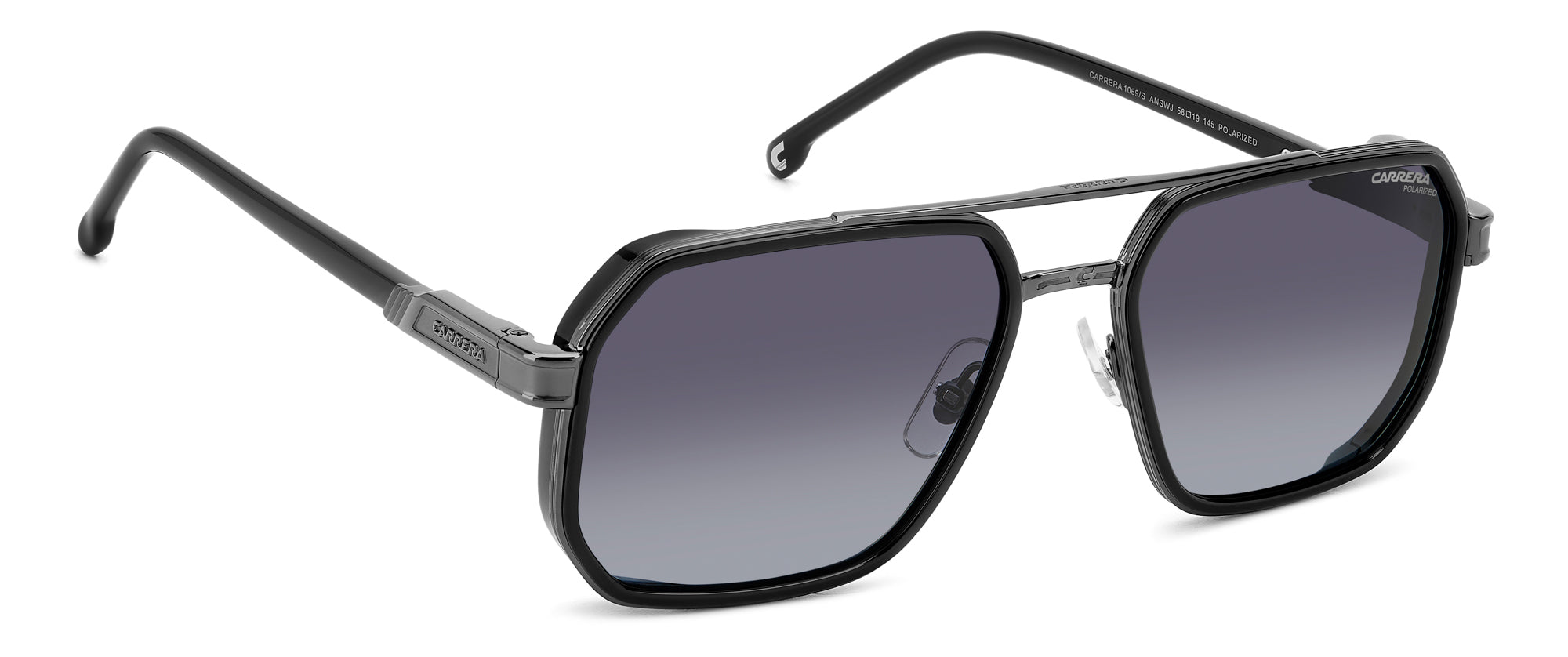 Carrera 1069S Sunglasses - Polarized UV Protection Aviator Style for Men & Women - Perfect for Driving, Outdoor Sports & Fashion Accessories