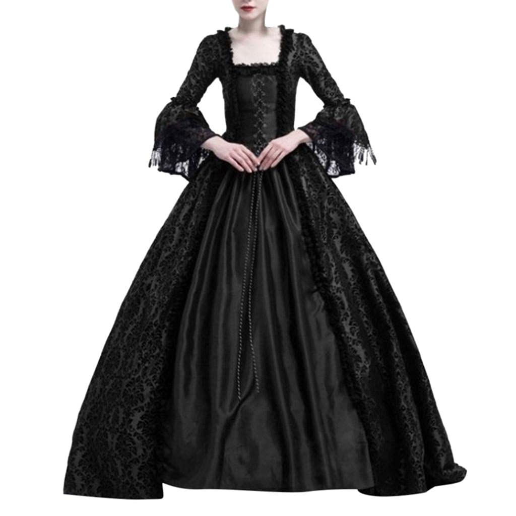 Plus Size Renaissance Dress for Women - Elegant Rococo & Gothic Medieval Victorian Ball Gown | Perfect for Cosplay, Historical Reenactments & Themed Parties