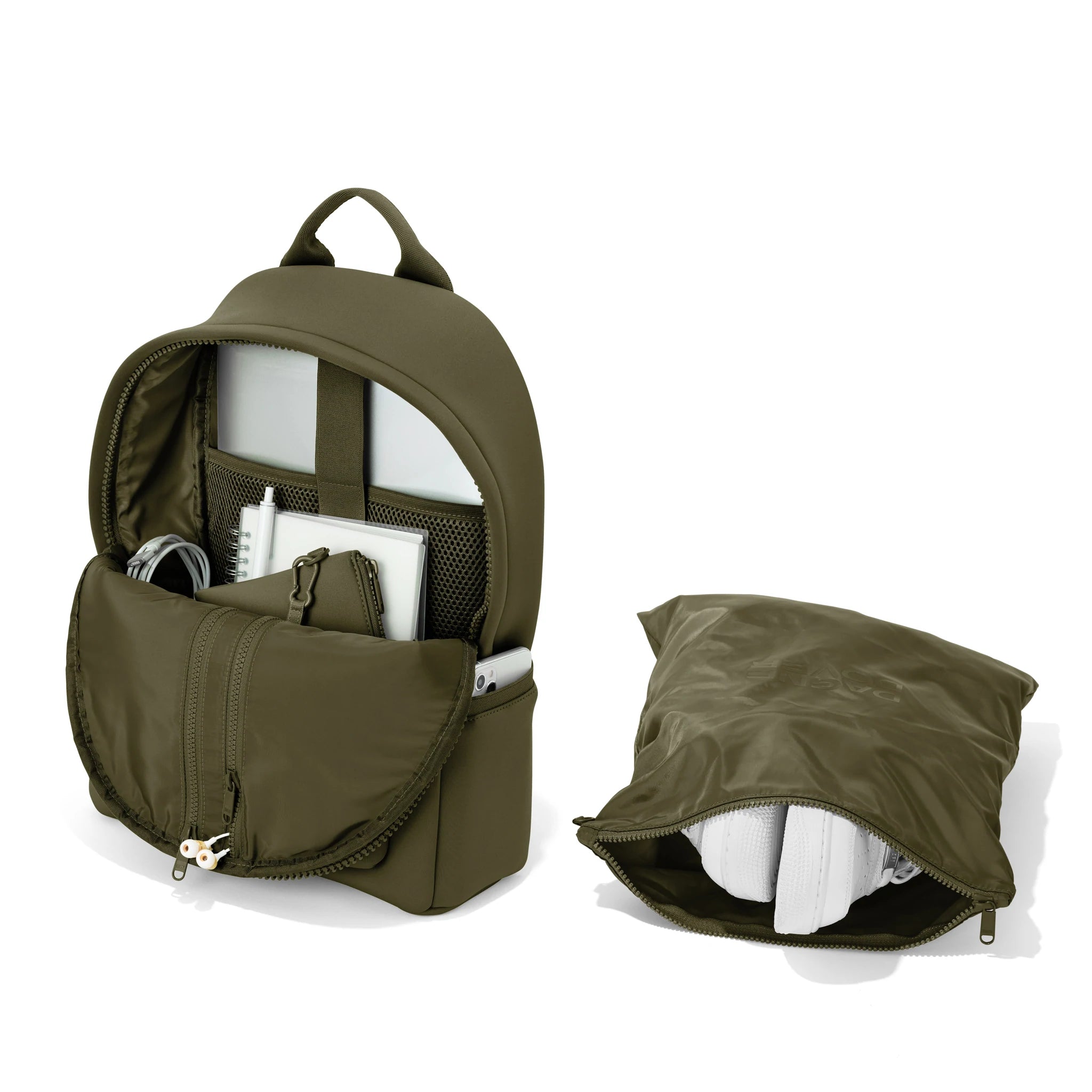 Dagne Dover Dakota Medium Backpack - Stylish & Functional Laptop Backpack for Work, Travel & School | Water-Resistant & Spacious Design