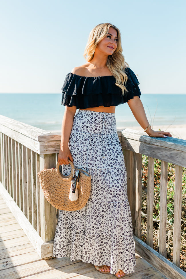 Elegant Black Linen Blouse for Women - Breathable Summer Tops with Flowy Sleeves | Perfect for Beach Vacations, Date Nights & Office Wear