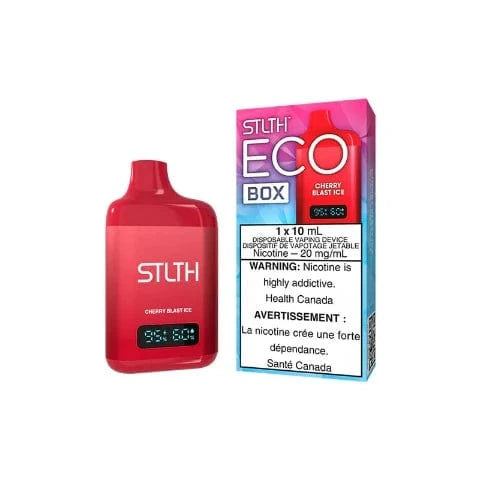 STLTH ECO BOX Disposable Vape Kit - 10mL E-Liquid Capacity - 5 Pack for Ontario Canada | Portable Vaping Device for Travel & Outdoor Use