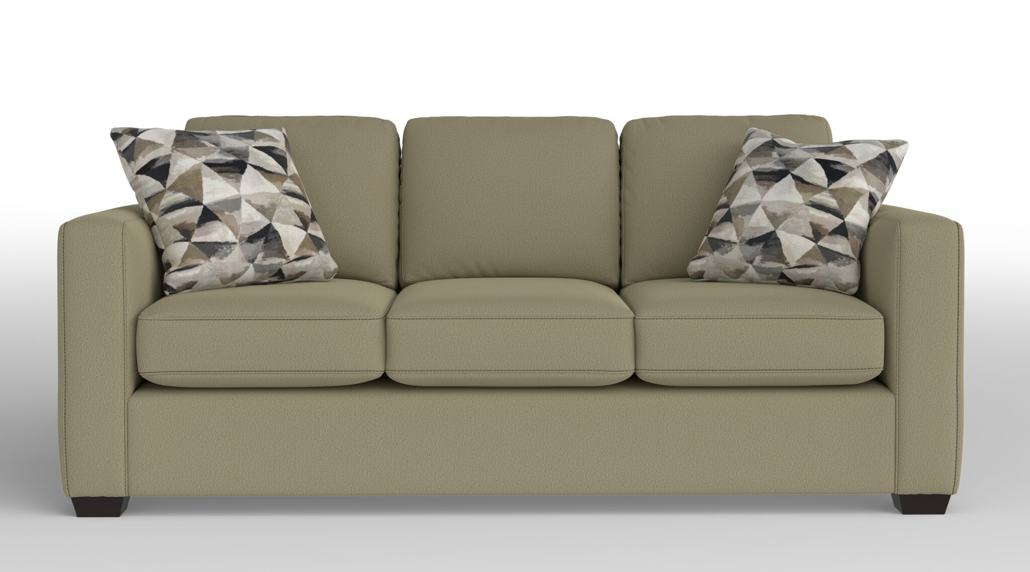 Caleb Sofa - Jacob Beige Modern Living Room Furniture | Comfortable Couches for Small Spaces & Apartments