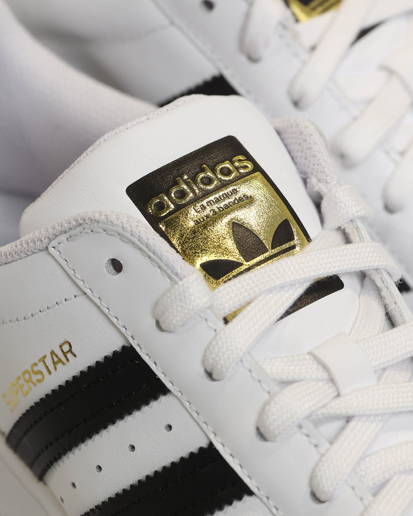 Adidas Women's Superstar Sneakers - Classic White/Black/White Leather Low-Top Shoes for Women | Casual Wear, Street Style & Everyday Comfort