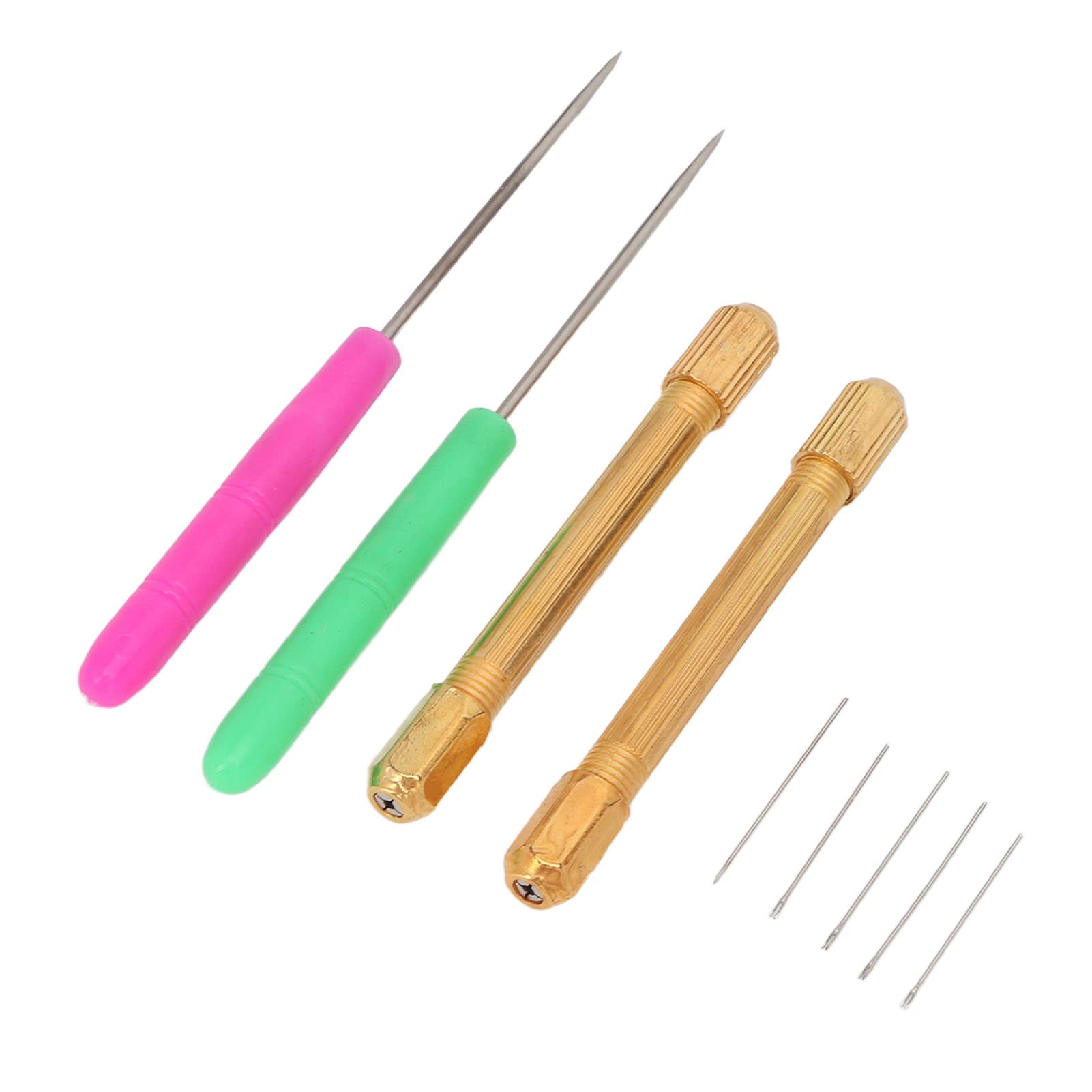 Professional Doll Hair Rooting Tool Kit - 10 Metal Needles for Reborn Doll Hair Making, Reroot & Rehair | Durable & Sturdy Holder for DIY Doll Crafting | Perfect for Reborn Dolls, Blythe Dolls & Custom Doll Making Projects