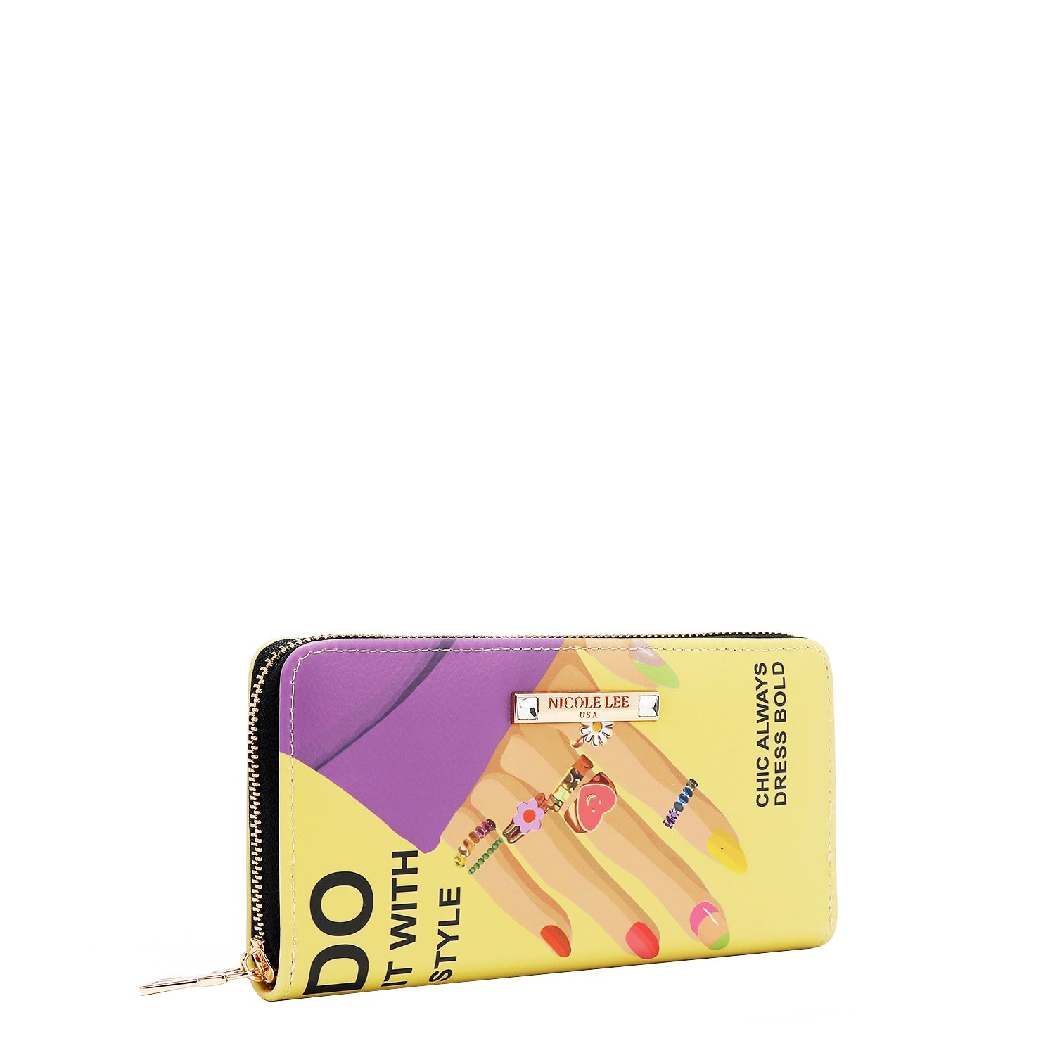 3-Piece Nail Polish Set - Handbag, Crossbody & Wallet - Perfect for Travel, Parties & Everyday Use