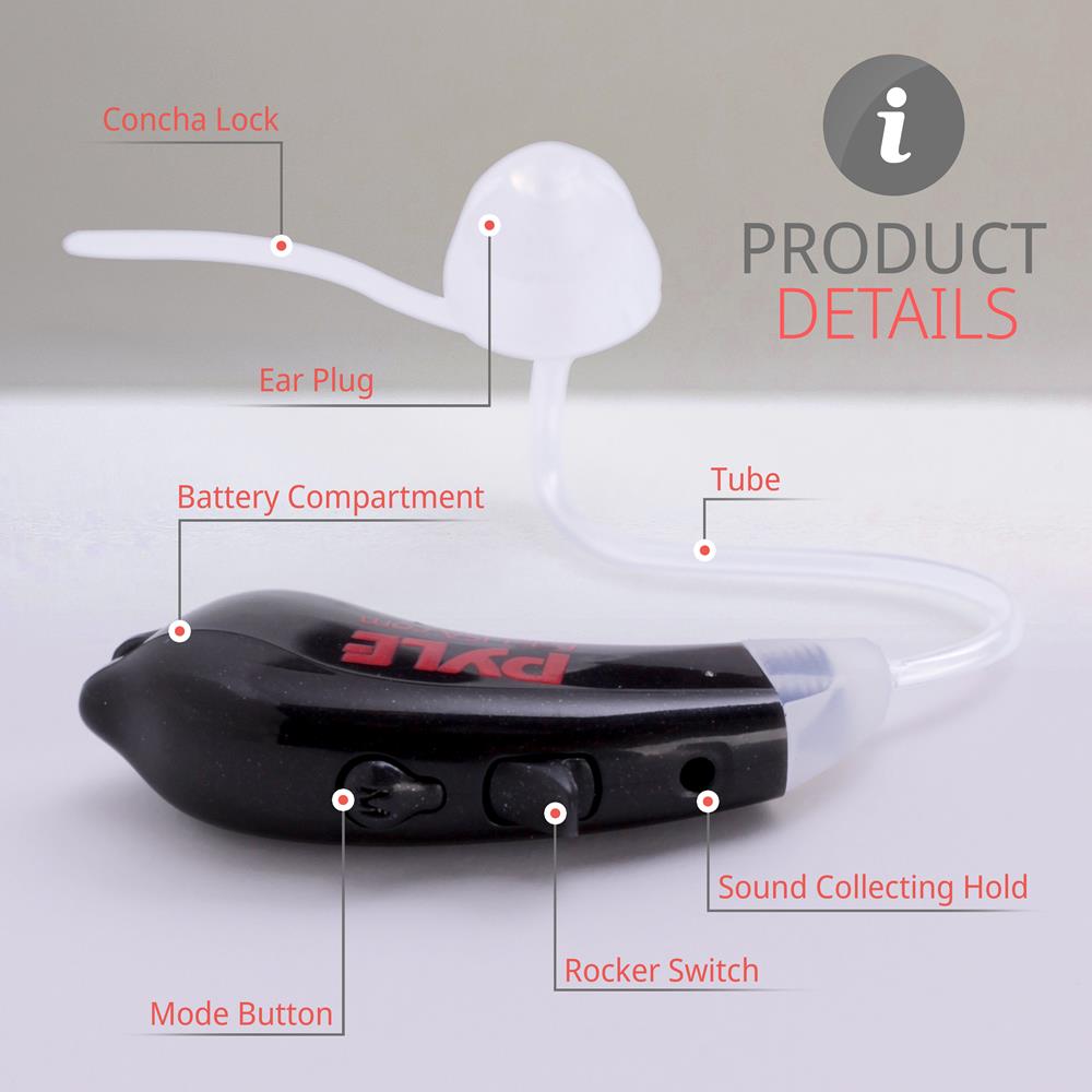 Premium Digital Hearing Amplifier for Seniors - Rechargeable & Noise Reduction - Ideal for Watching TV, Conversations & Outdoor Activities