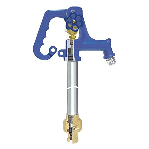 Frost Proof Yard Hydrant 54 Inch Heavy Duty Cast Iron Outdoor Water Faucet - Perfect for Farms, Gardens & Livestock Watering