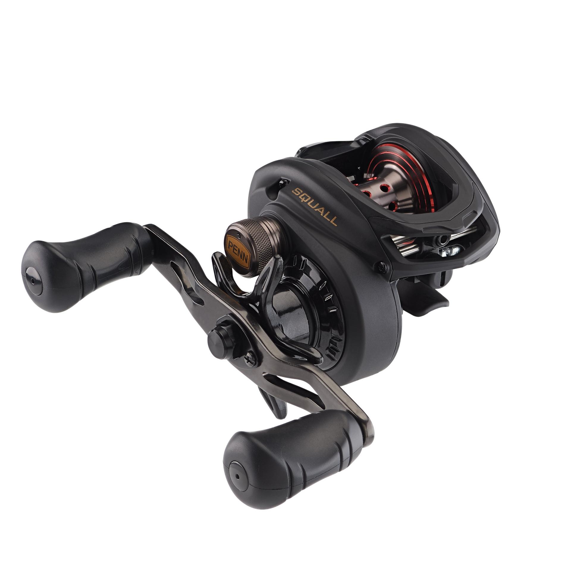 Squall® Baitcast Fishing Reel - High Performance Saltwater & Freshwater Fishing Gear for Bass, Trout, and Walleye - Perfect for Casting, Trolling, and Surf Fishing