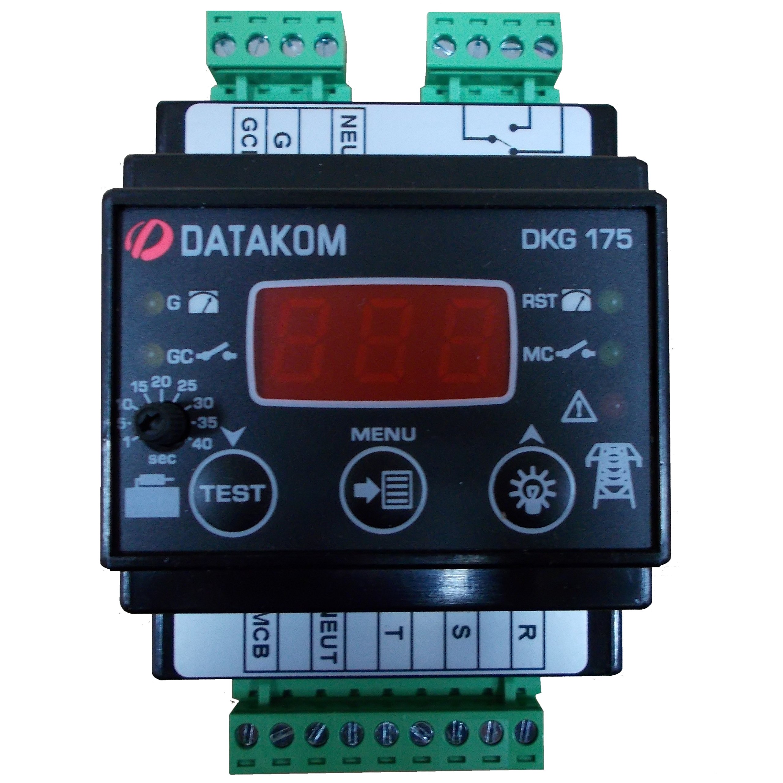 DKG-175 Automatic Transfer Switch (ATS) Controller - Seamless Generator to Mains Power Switching for Home & Business Backup Power Systems