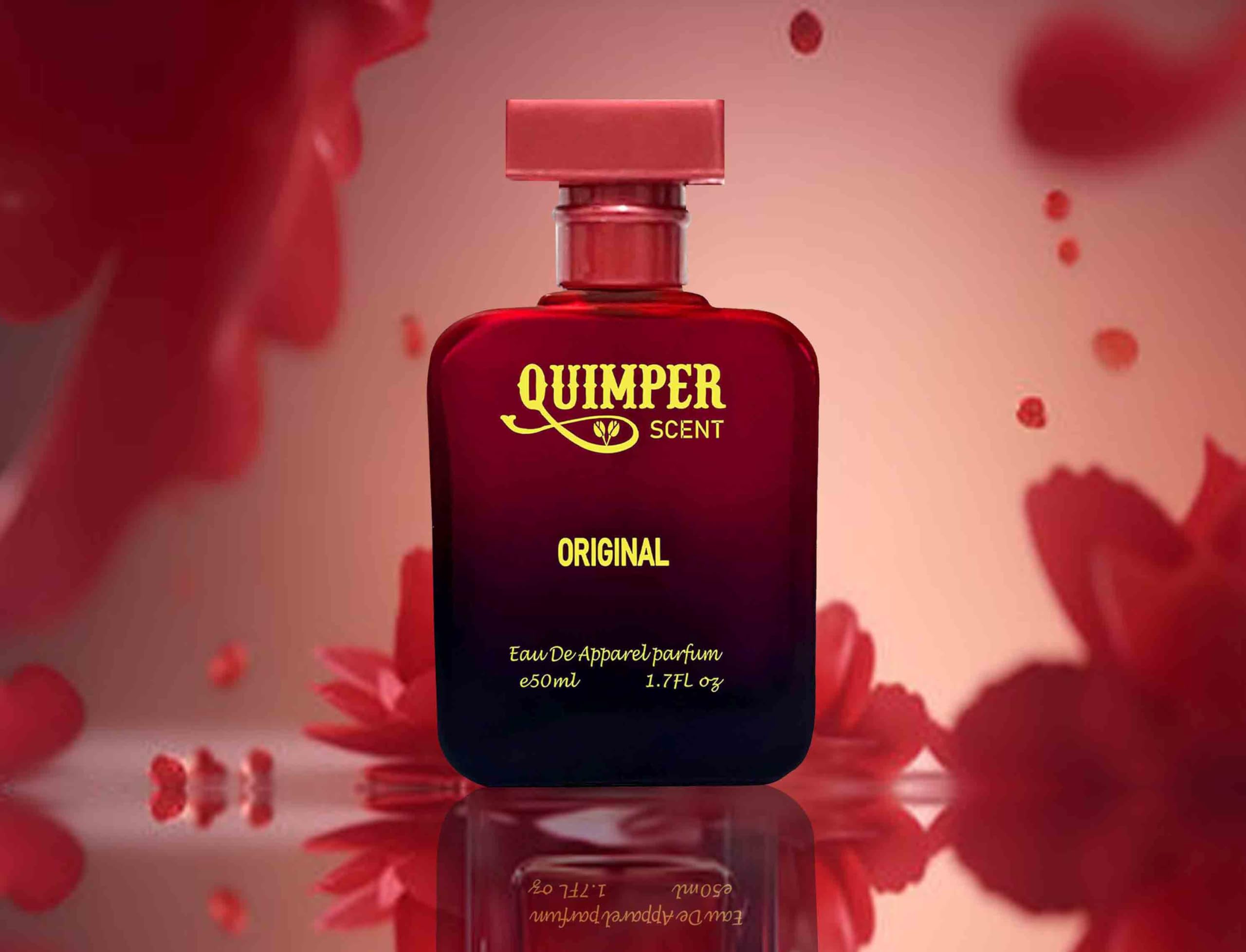 Quimper Original 50ml Eau de Parfum Spray | Long-Lasting Floral Fragrance for Women | Perfect for Date Night & Special Occasions