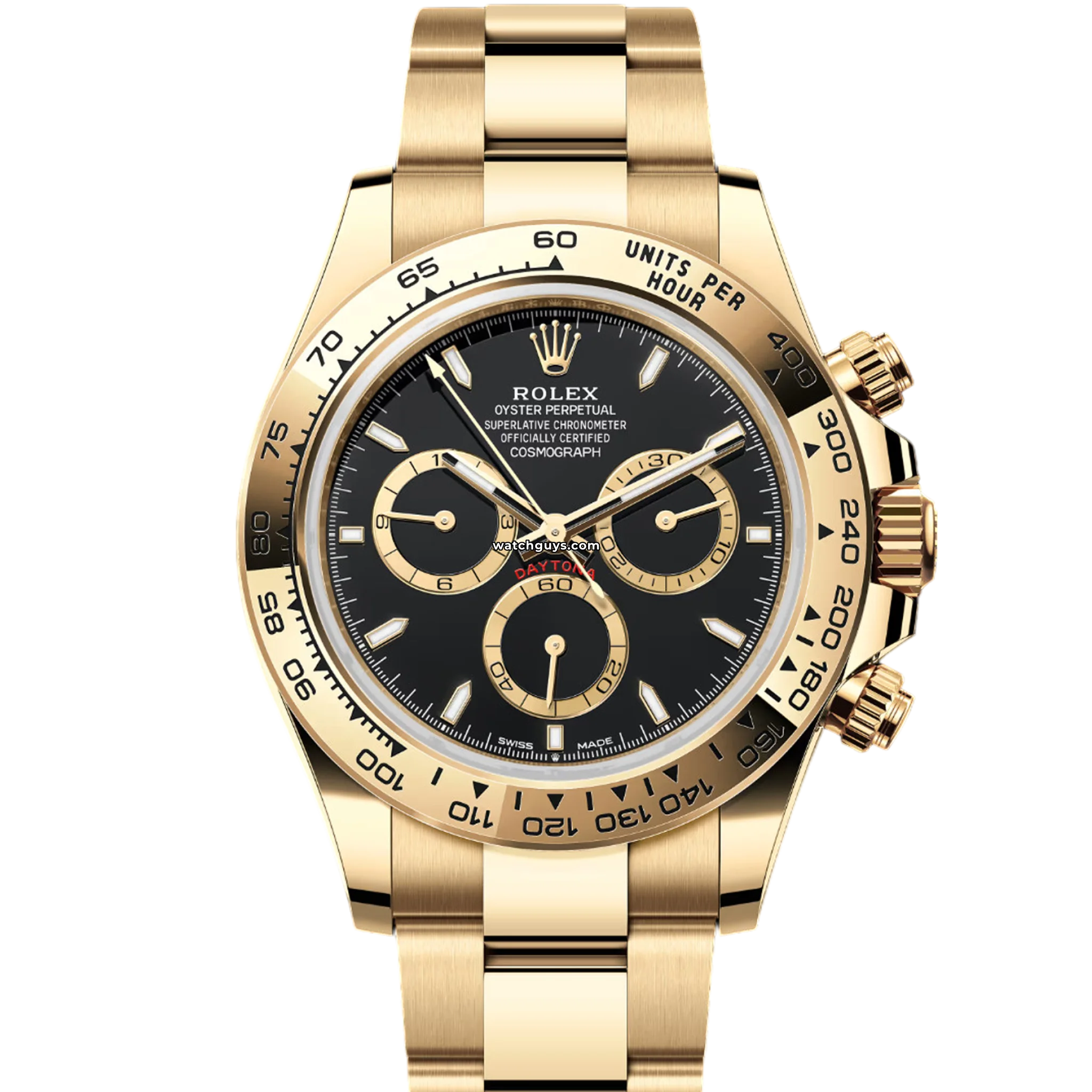 Rolex Daytona 126508 Black Index Men's Luxury Watch - Premium Automatic Chronograph for Business, Gifting & Special Occasions