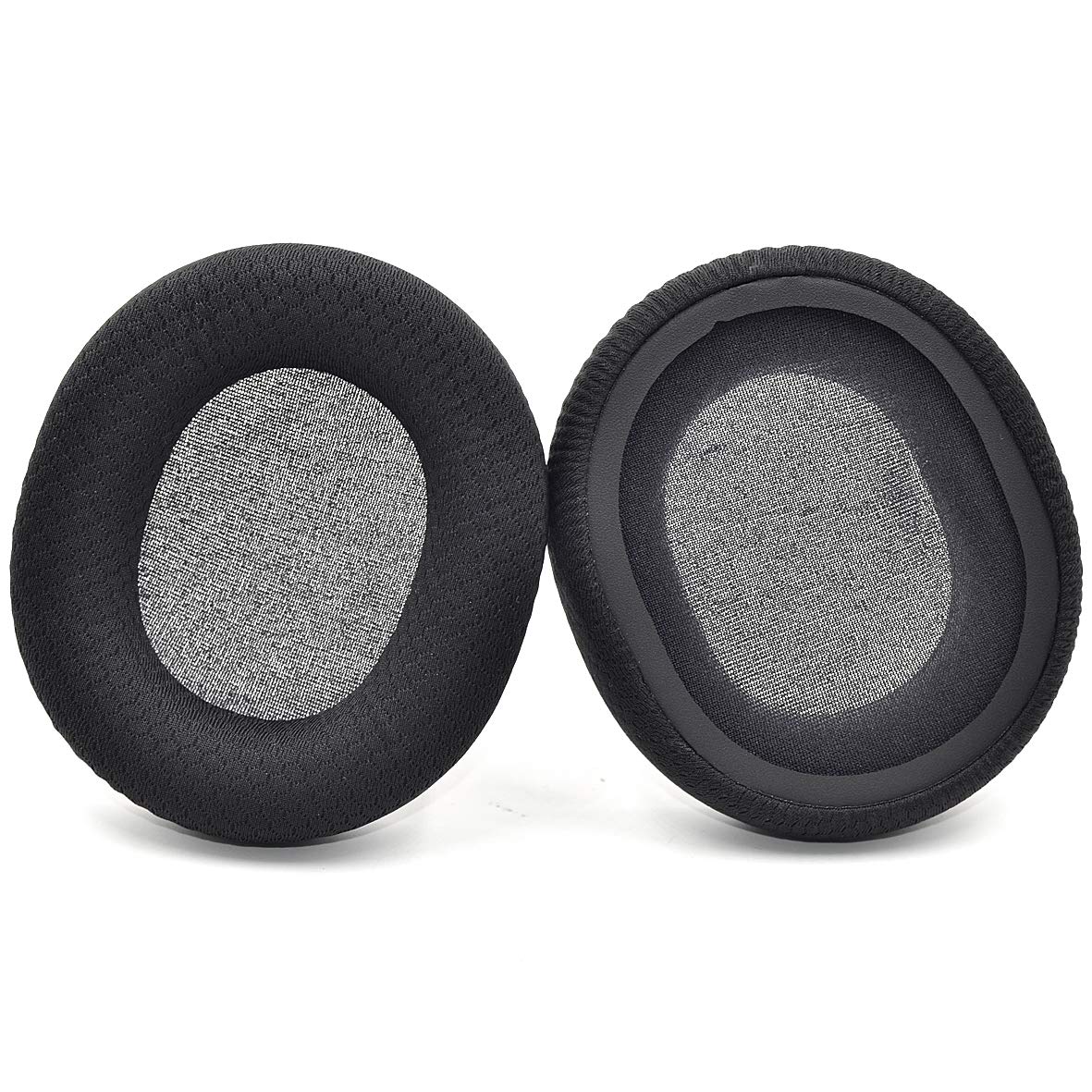SteelSeries Arctis 1/3/5/7/9/Pro Replacement Ear Pads - Premium Black Fabric Cushions for Wireless Gaming Headsets - Perfect for Long Gaming Sessions & Noise Isolation