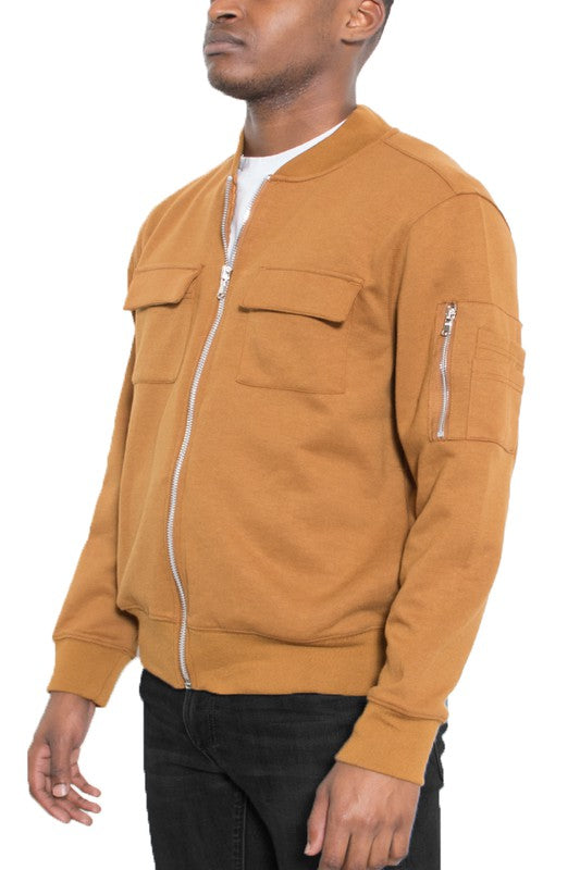 Lightweight Cotton Zip-Up Jacket for Men & Women | Breathable & Comfortable Outerwear for Casual Wear, Travel & Outdoor Activities