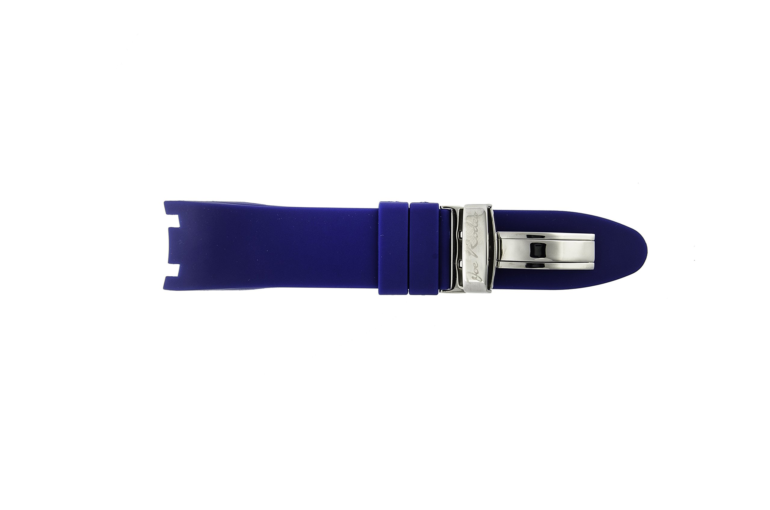 Premium Navy Blue Rubber Watch Band for Men - Durable & Comfortable Replacement Strap for Everyday Wear, Sports & Outdoor Activities
