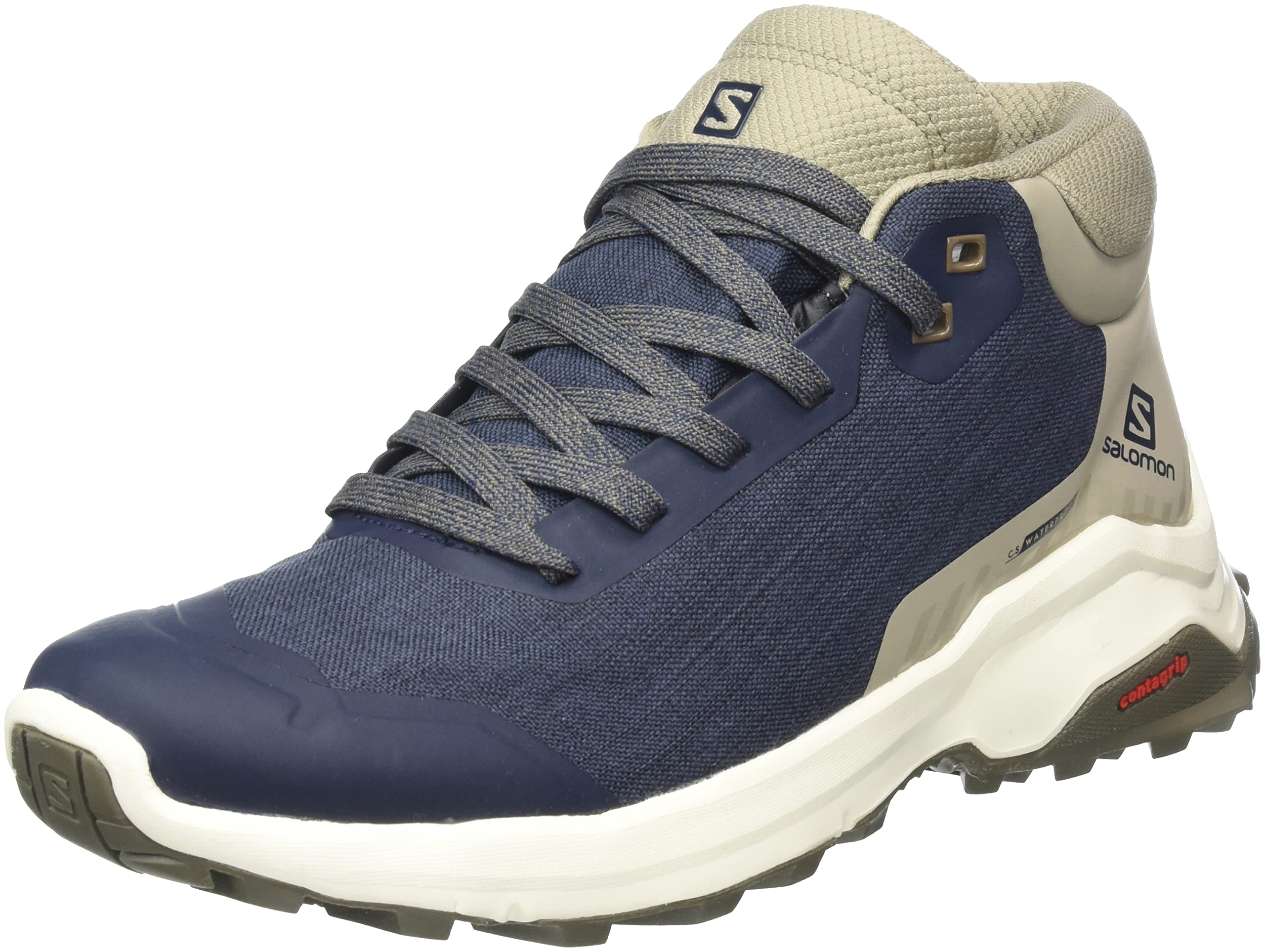 Salomon Men's X Reveal Chukka CSWP Waterproof Hiking Shoes - Lightweight & Durable for Outdoor Adventures, Trail Running, and Mountain Climbing