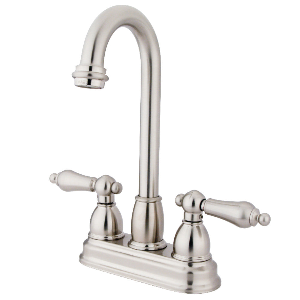 Kingston Brass KB3495AL Restoration 4 Centerset Bar Faucet