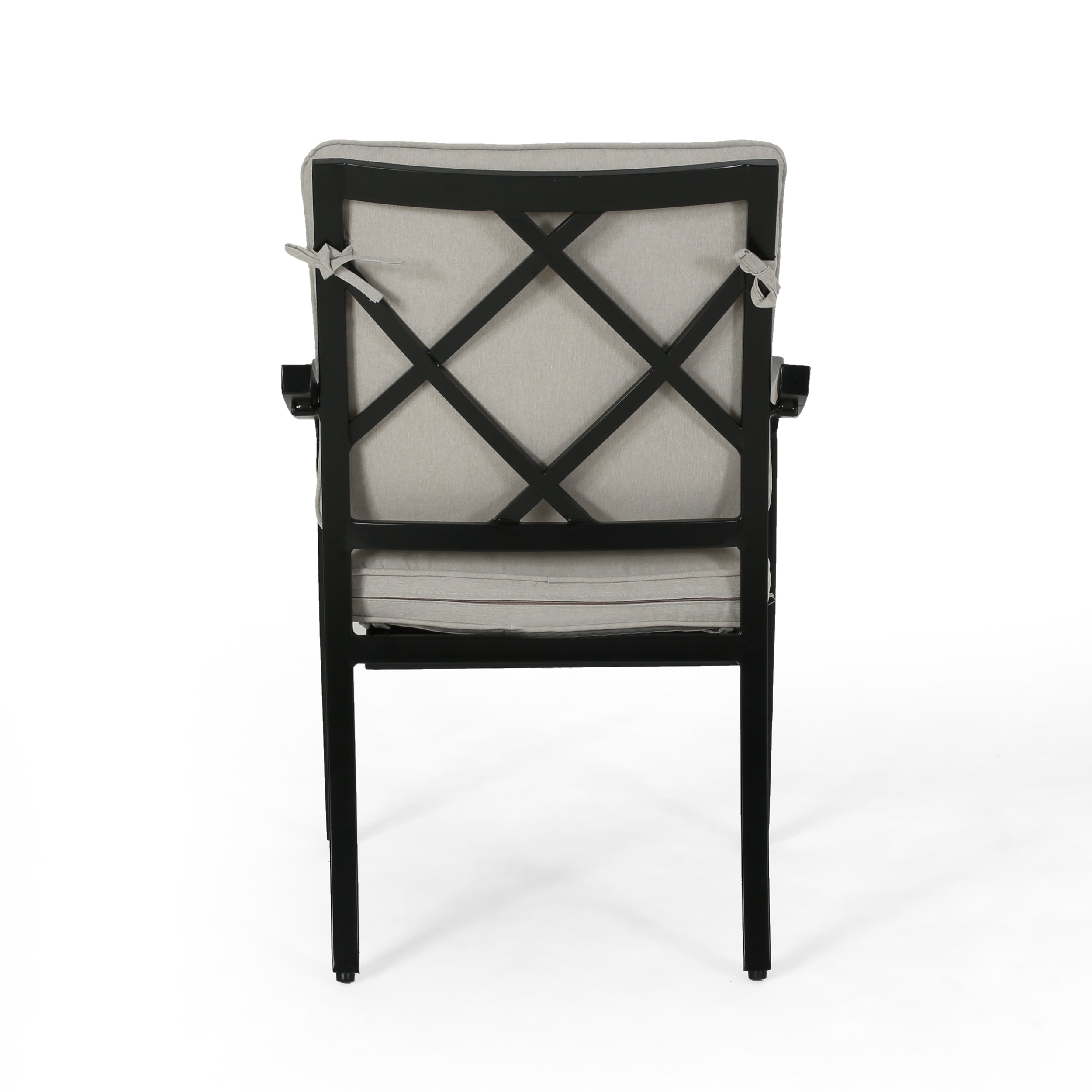 Modern Dining Chair Set of 1 - Sturdy Wooden Kitchen Chair with Cushion - Comfortable & Stylish for Home, Restaurant, or Office Use