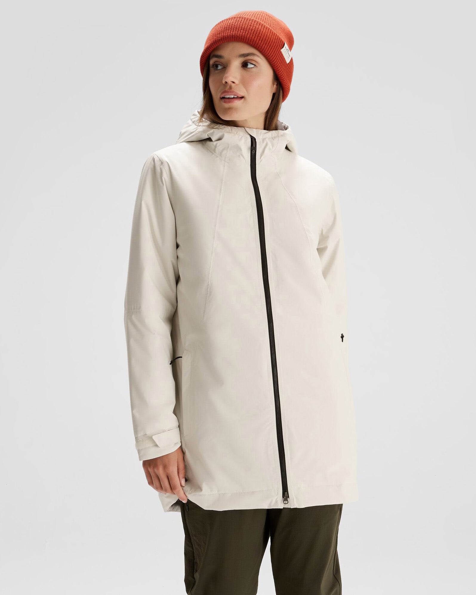 Women's Waterproof Insulated Rain Parka Jacket - 2L Trailhead Outdoor Coat for Hiking, Camping & Winter Weather Protection