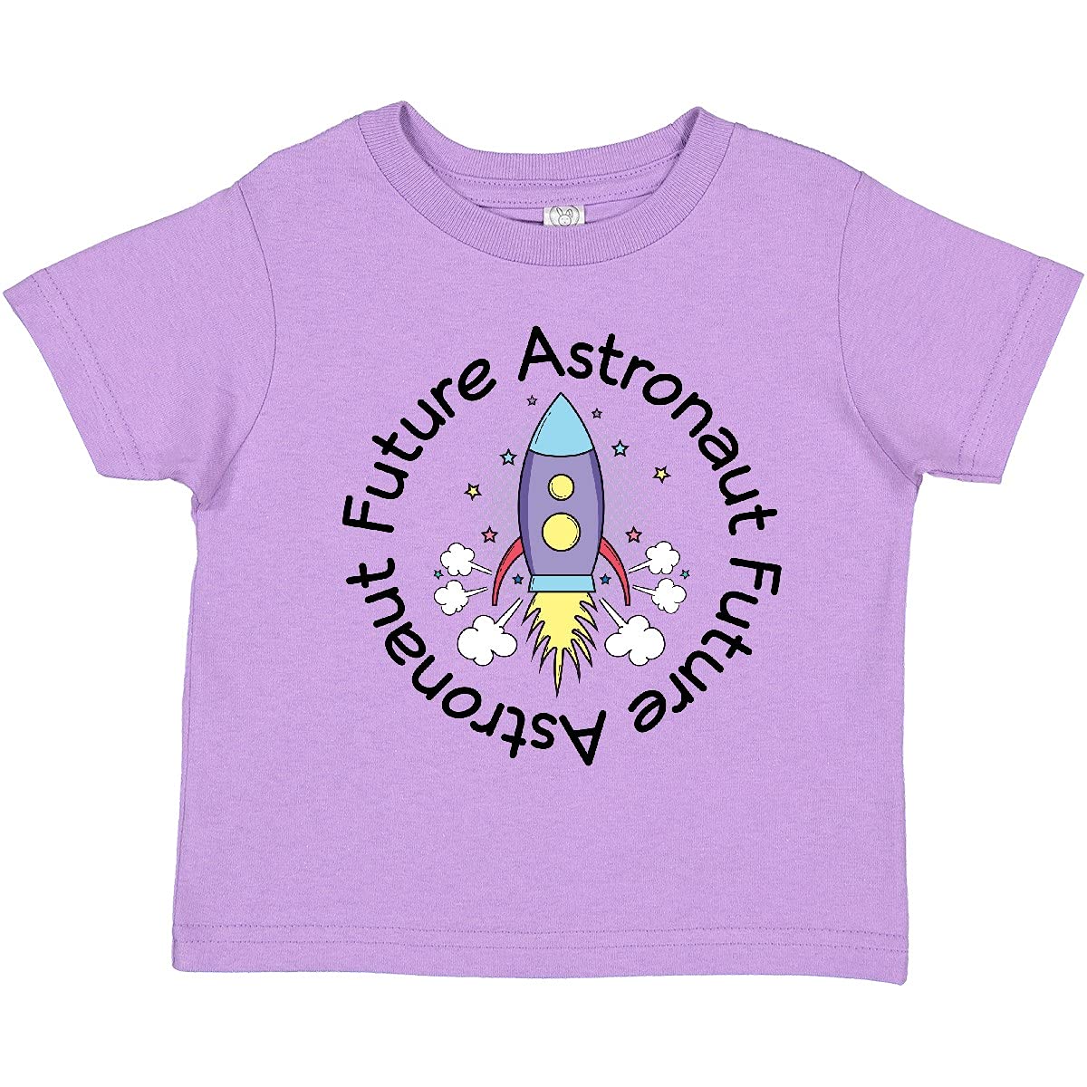 Inktastic Future Astronaut Space Rocket Toddler T-Shirt - Cute Space Themed Cotton Tee for Boys & Girls - Perfect for School, Playdates & Space Enthusiast Kids