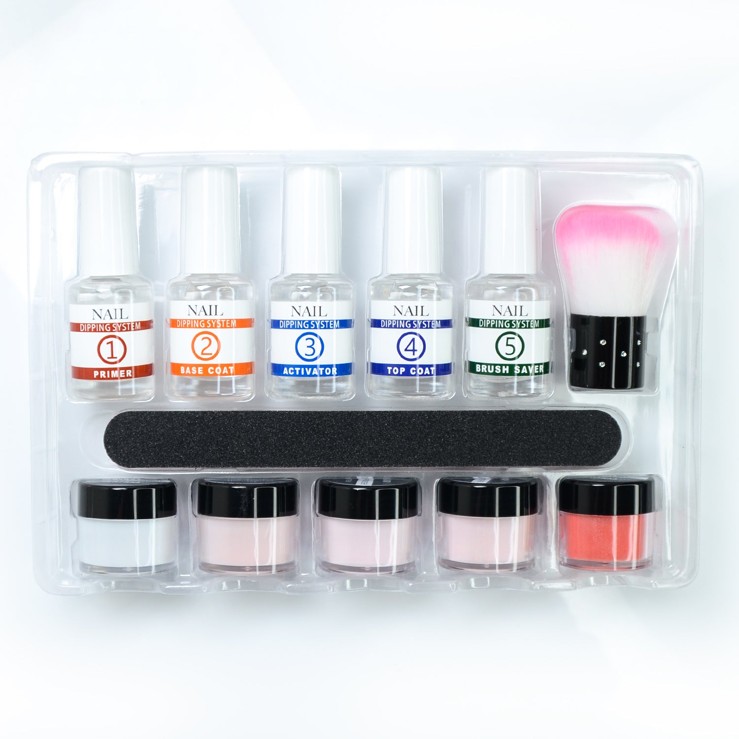 Premium Acrylic Dipping Kit for Nails - Professional DIY Manicure Set with Glitter Powders & Liquid Monomer | Perfect for Home Salon, Nail Art Enthusiasts & Gift Giving