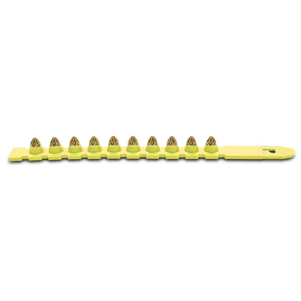 POWERS 50626 .27 Caliber Safety Strip Loads - 100 Pack (Yellow) for Shooting Range & Ammo Storage