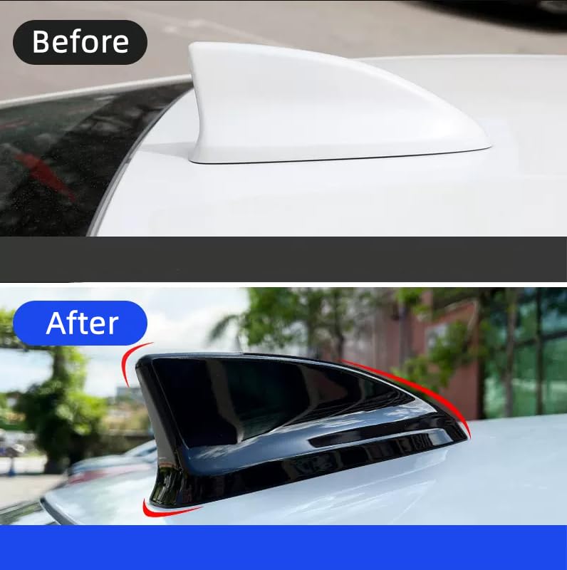 2023-2025 Honda Accord Roof Antenna Cover - Glossy Black Car Accessory | Decorative Aerial Cap for Enhanced Style & Protection | Perfect for Daily Driving & Car Shows