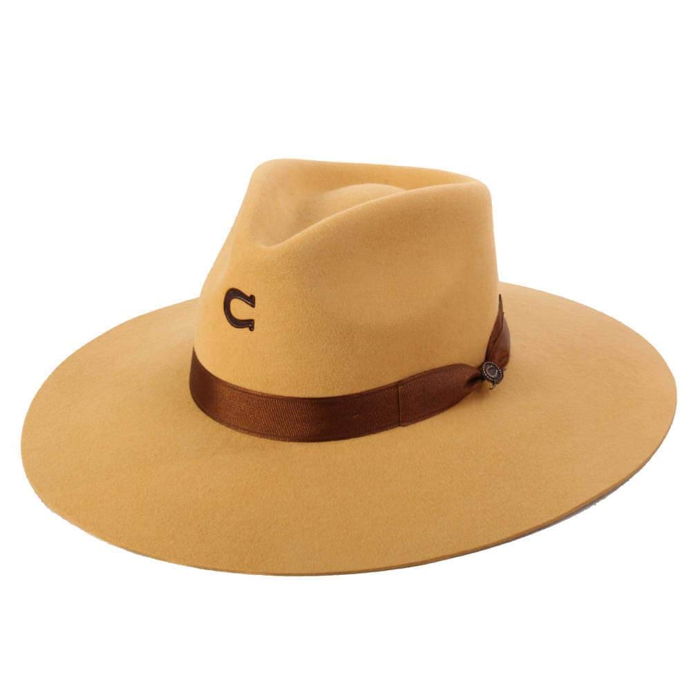 Charlie 1 Horse Hats Dijon Yellow Highway 3 3/4