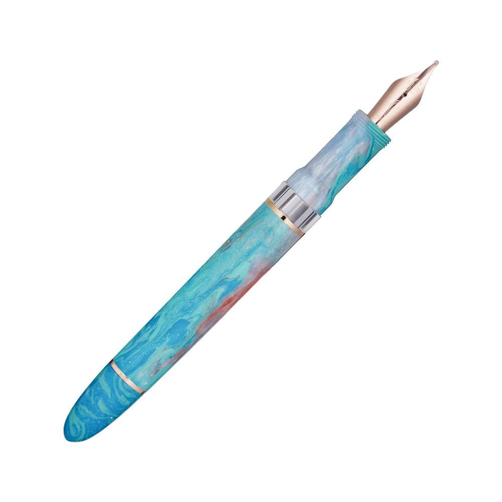 Nahvalur (Narwhal) Horizon Dawn Fountain Pen - Premium Writing Instrument for Calligraphy, Journaling & Office Use